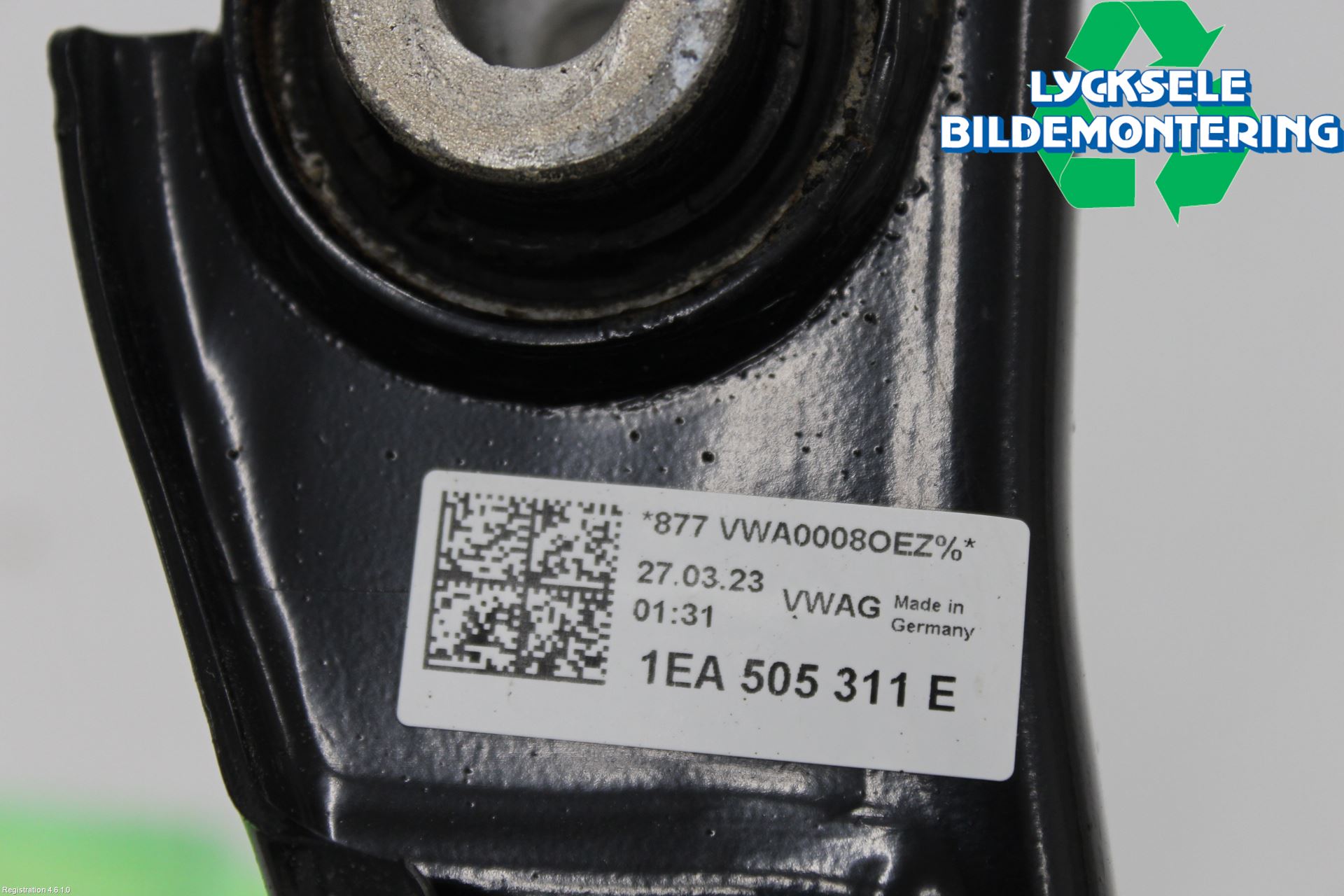 Volkswagen VW ID.3 21- Bärarm Bak Vänster