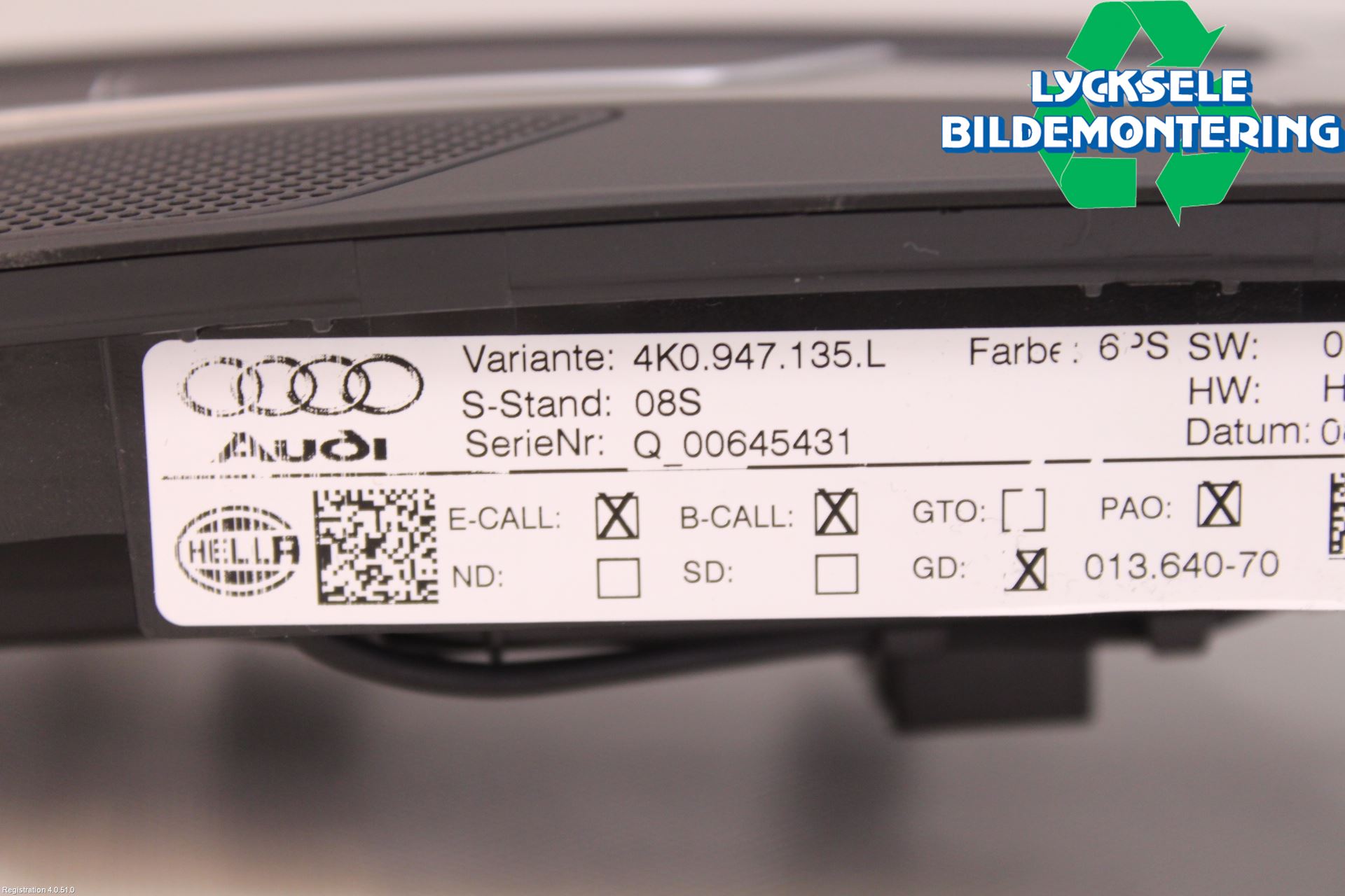 Audi Q8/SQ8 4M 19- Innerbelysning