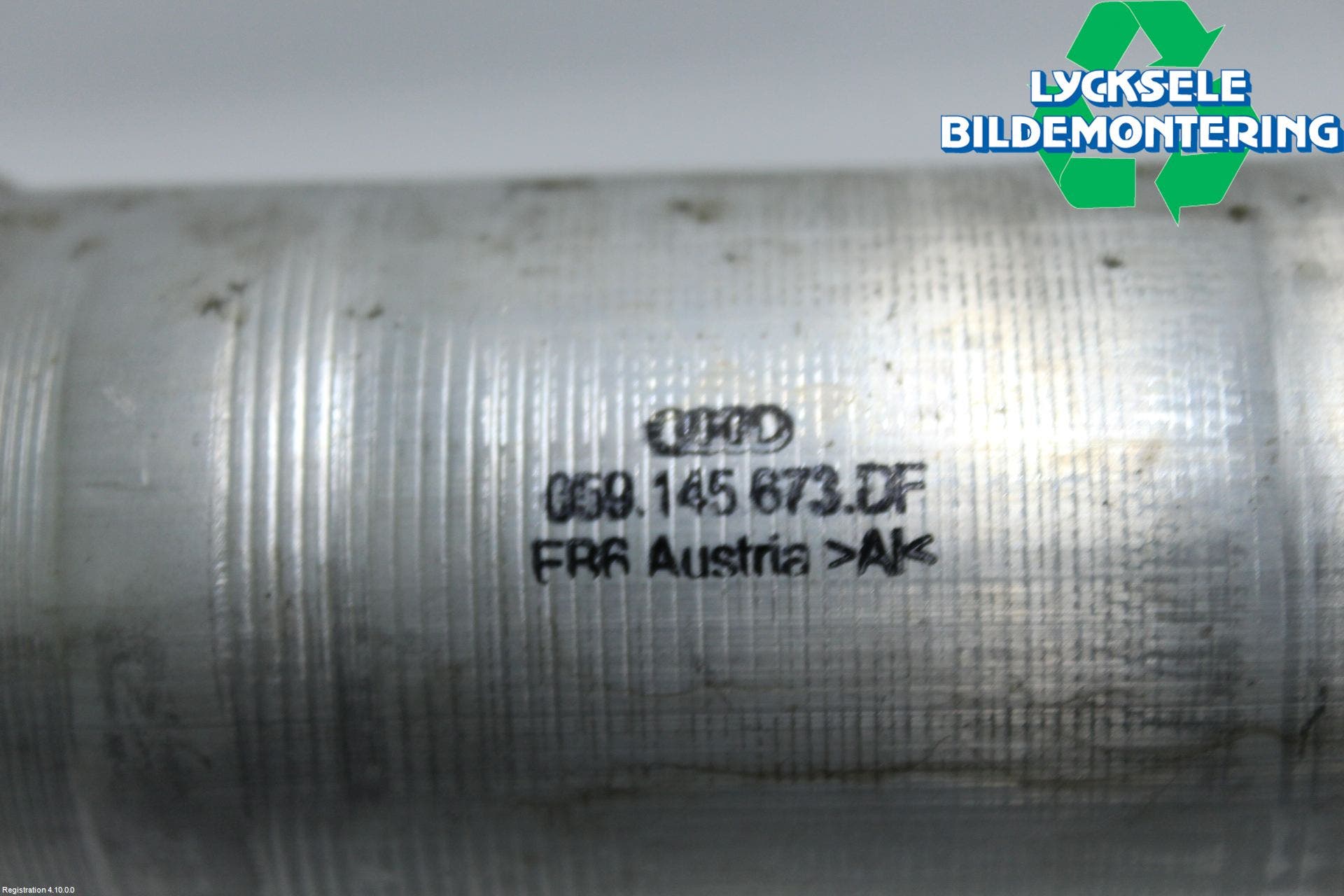 Audi A6 ALLROAD 12-18 Laddluft-Intercoolerrör