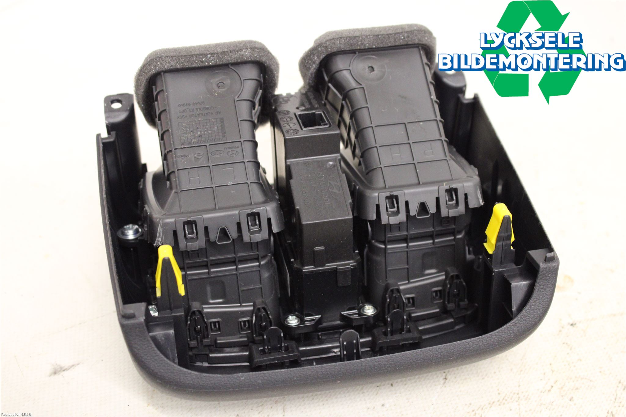 Hyundai TUCSON 05- Ventilationsutsläpp Bak