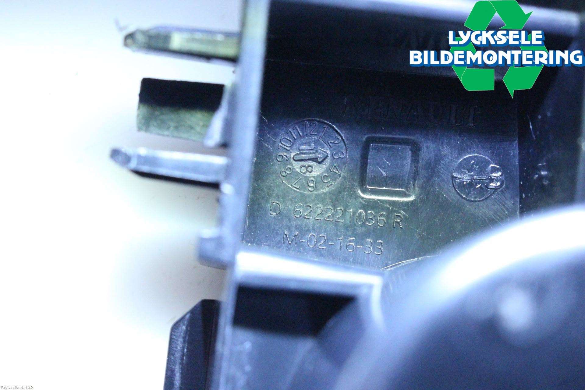 Dacia DUSTER 18-24 Stötfångarfäste Fram Hö