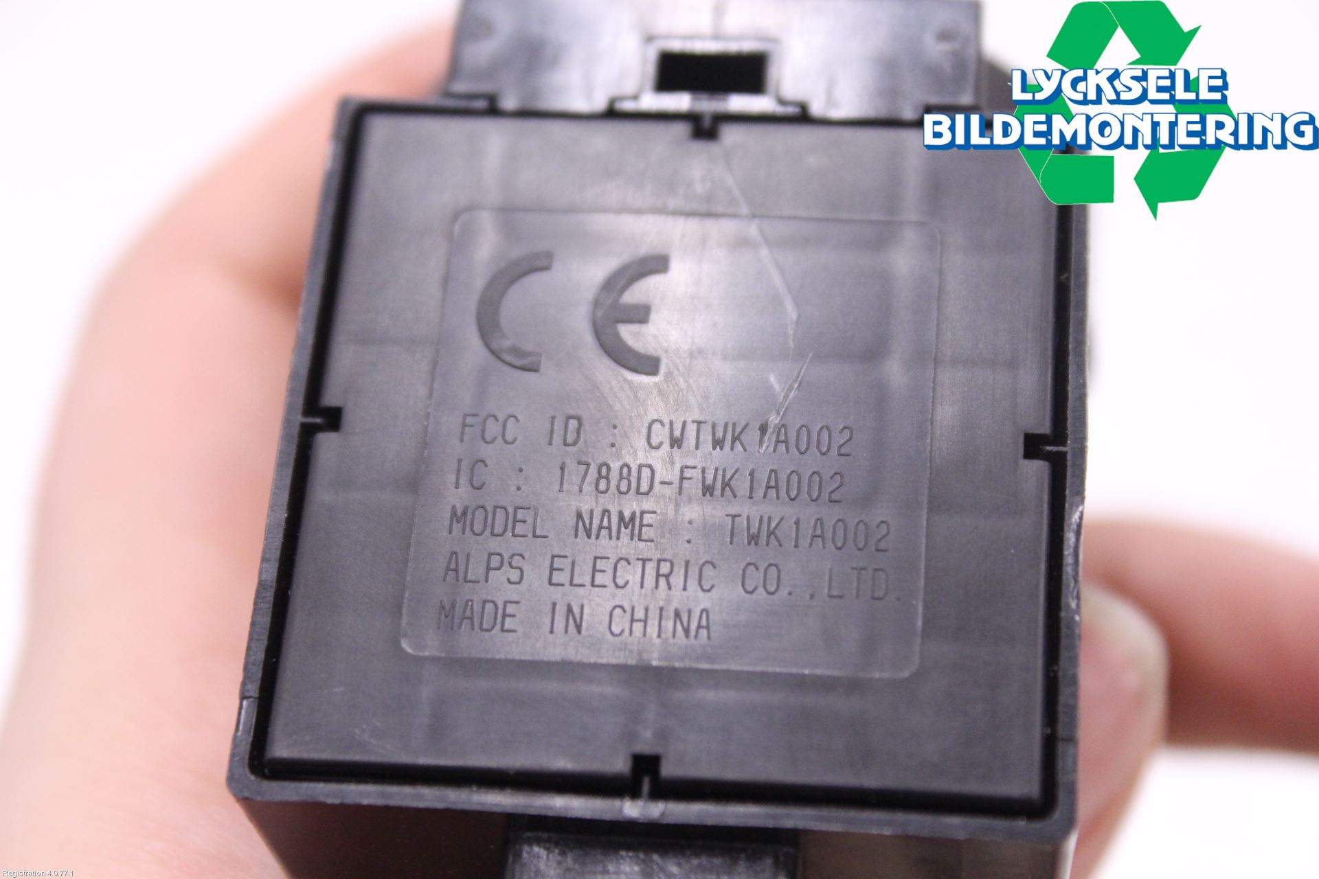 Nissan LEAF 18- Startknapp Personbil