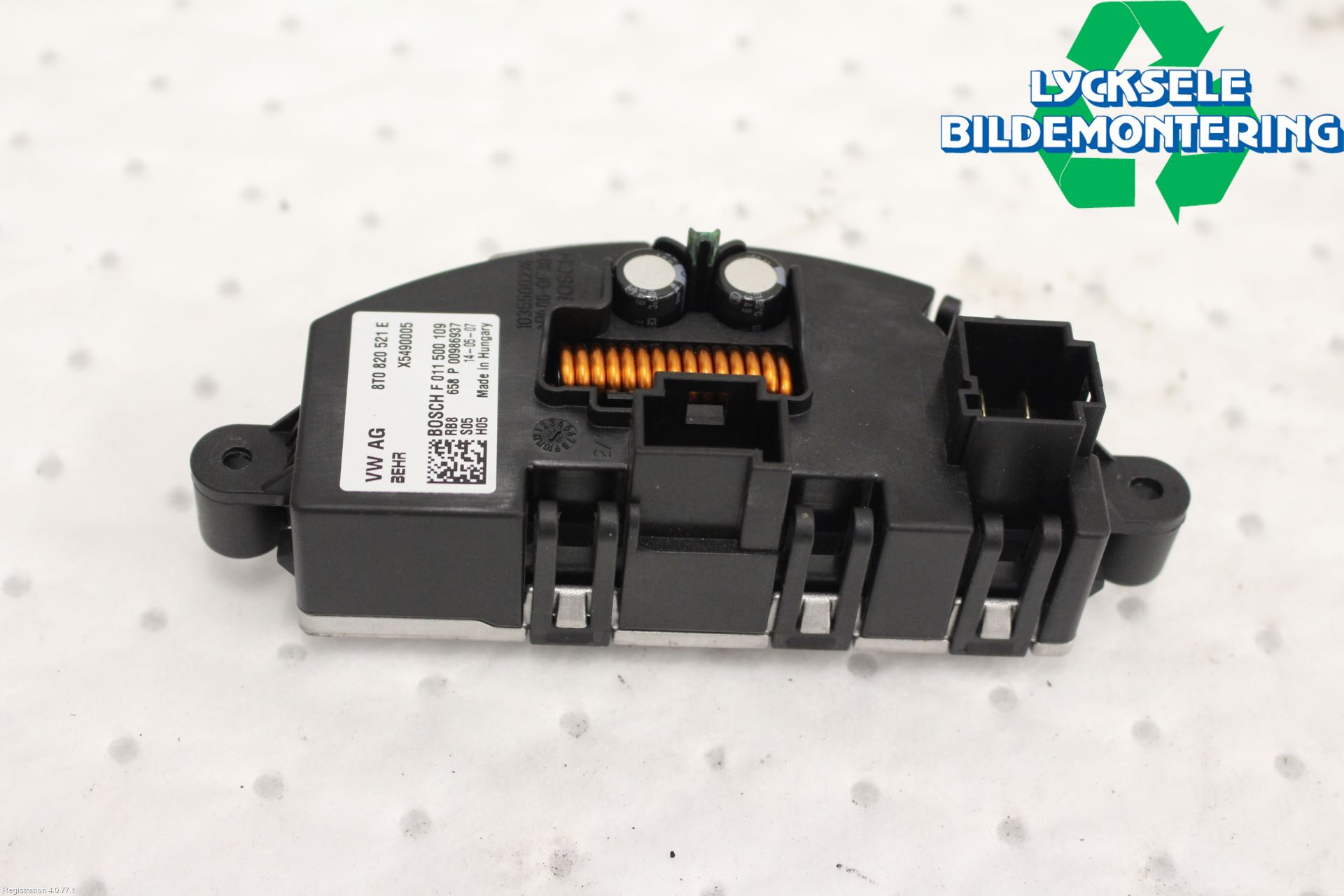 Audi A5 07-16 Värmefläktsmotstånd