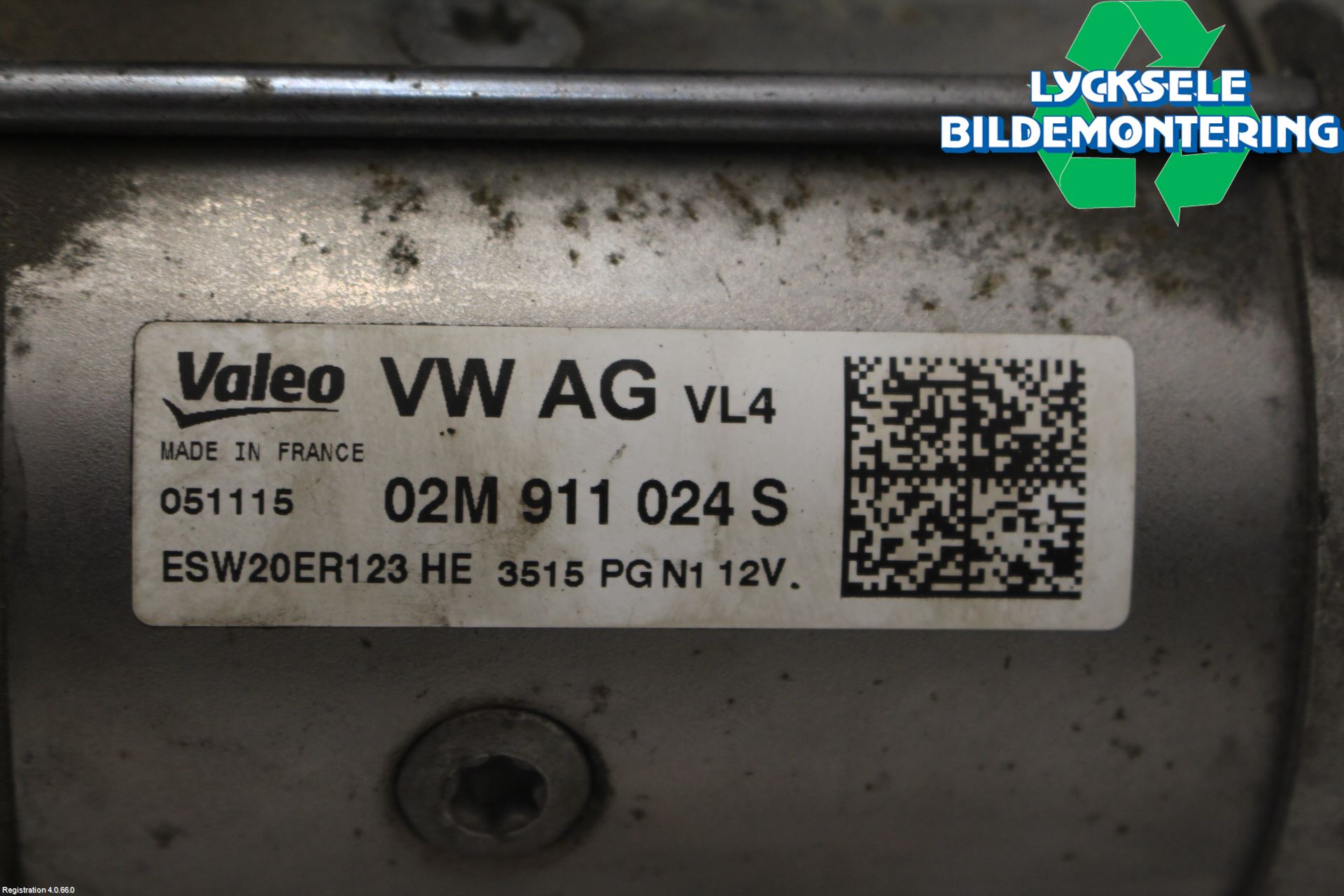 Volkswagen VW GOLF / E-GOLF VII 13-20 Startmotor Diesel