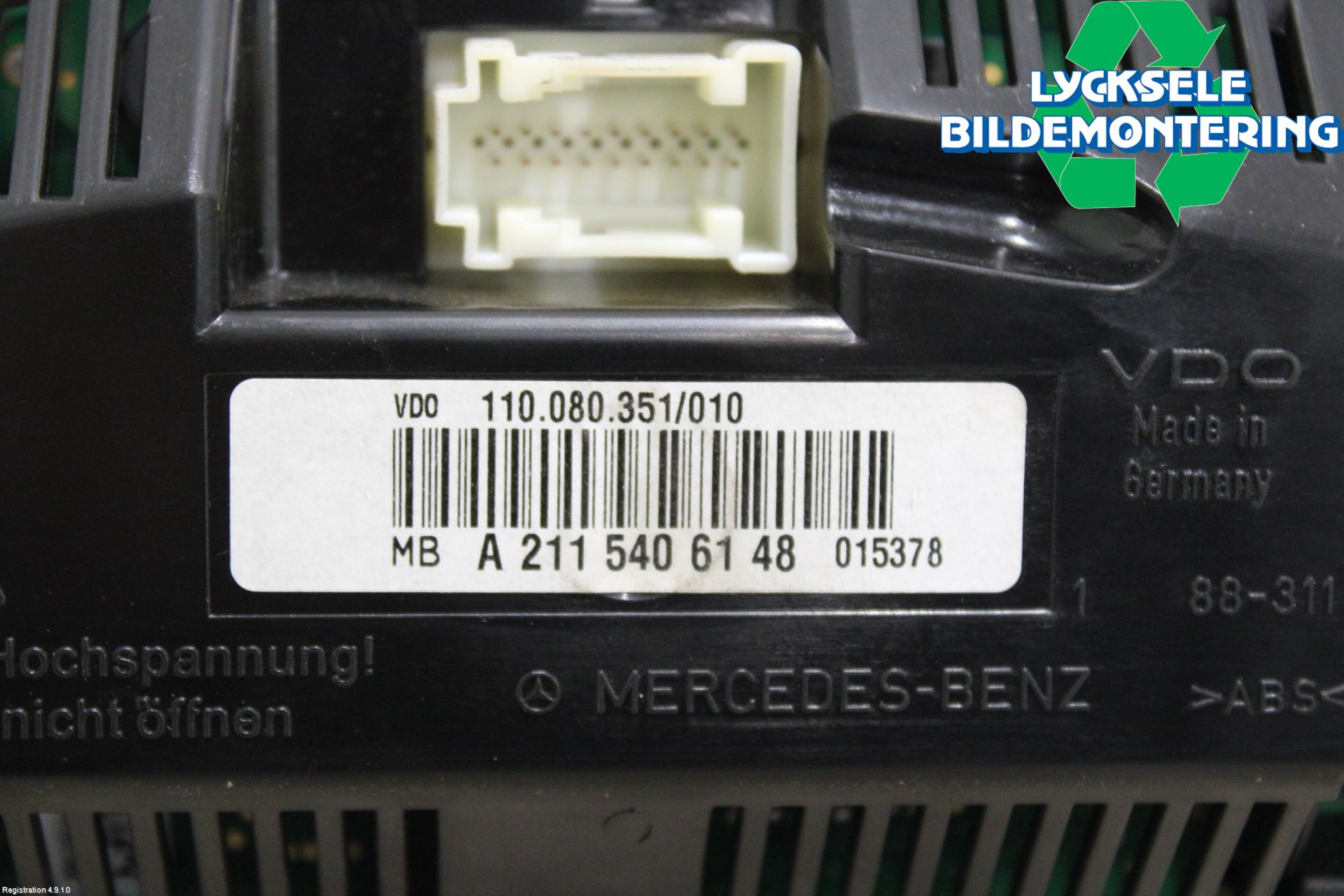 Mercedes-Benz MB E-KLASS (W211) 02-09 Instrument Komb