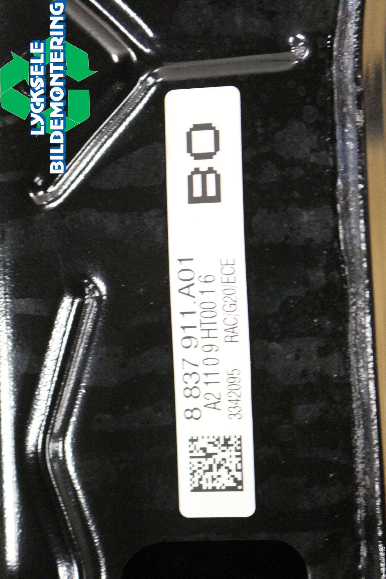 BMW 3 G20/G21/G80/G81 19- Bakaxelbalk