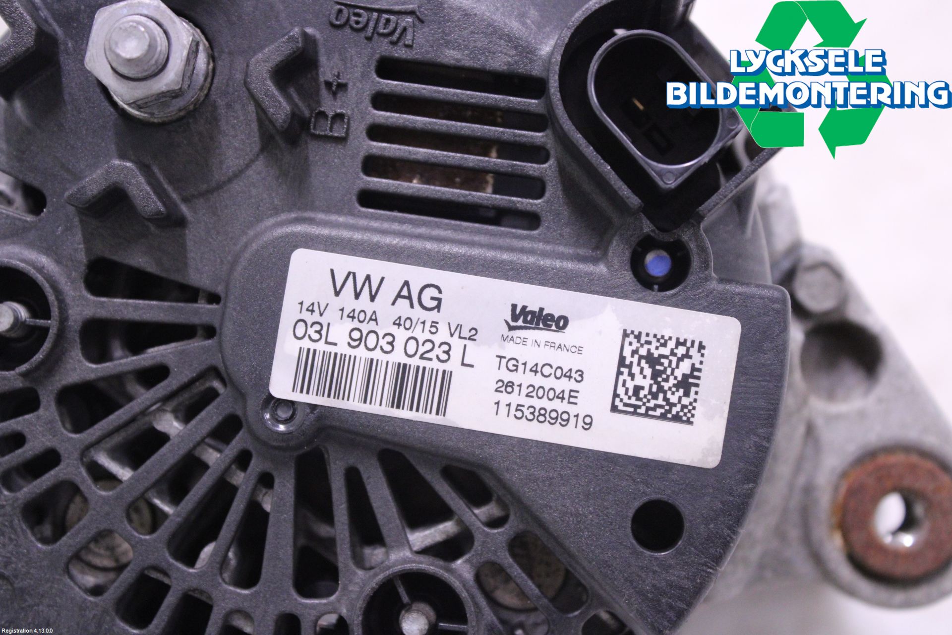 Volkswagen VW PASSAT 15-19 Generator