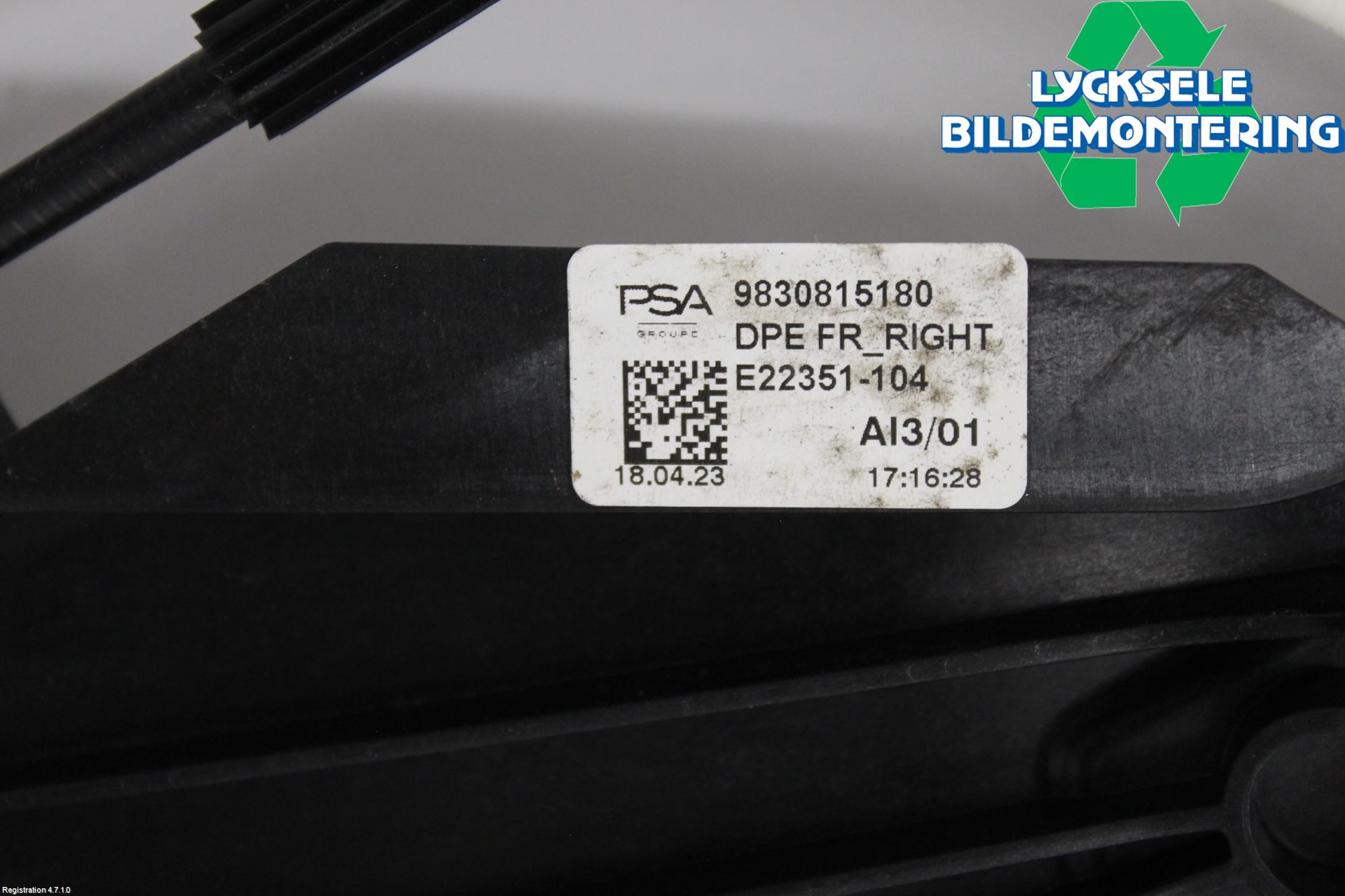 Peugeot 308/E-308 21- Fönsterhiss El Kompl
