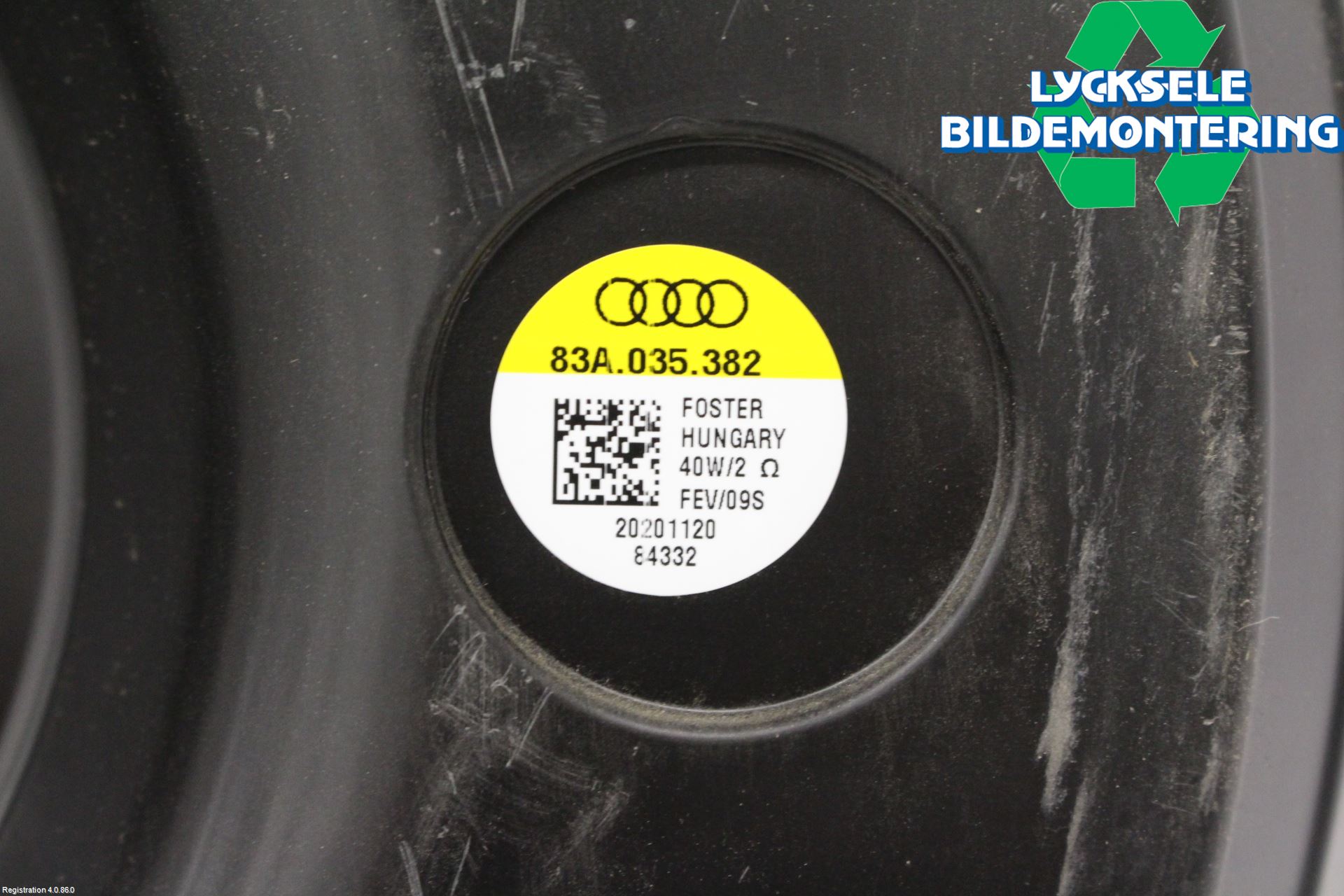 Audi A1 19- Högtalare