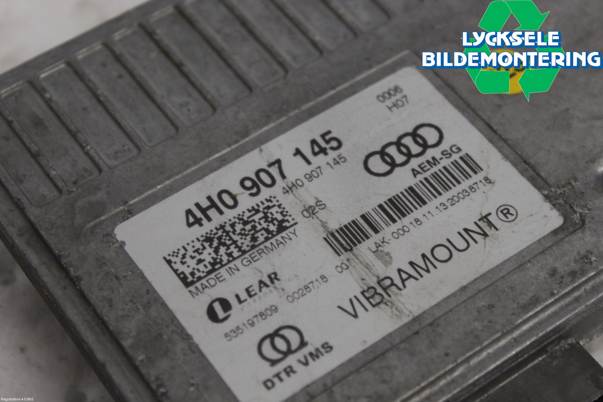 Audi A6/S6 4G 11-18 Styrenhet Övrigt