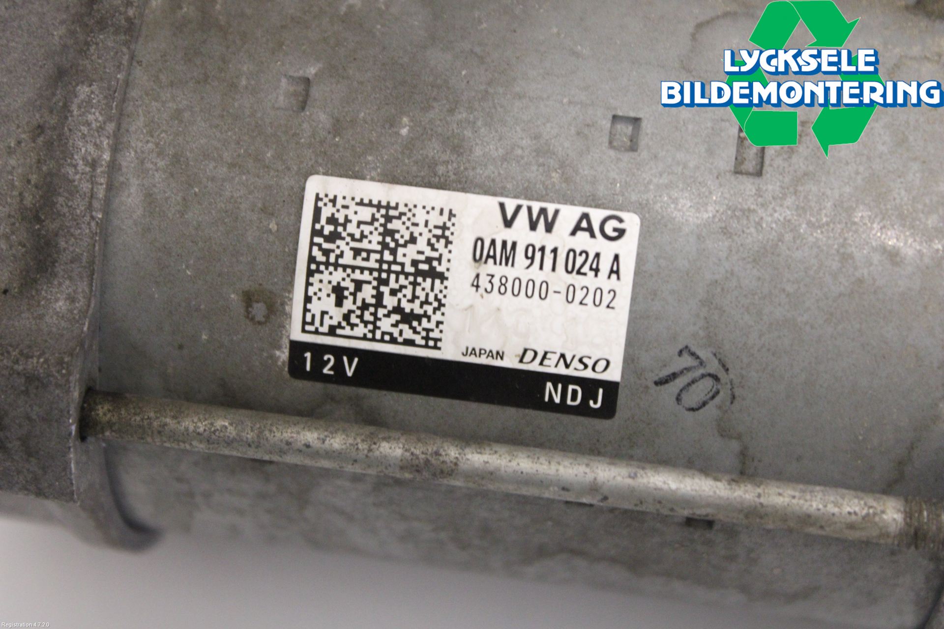 Skoda FABIA 15-21 Startmotor