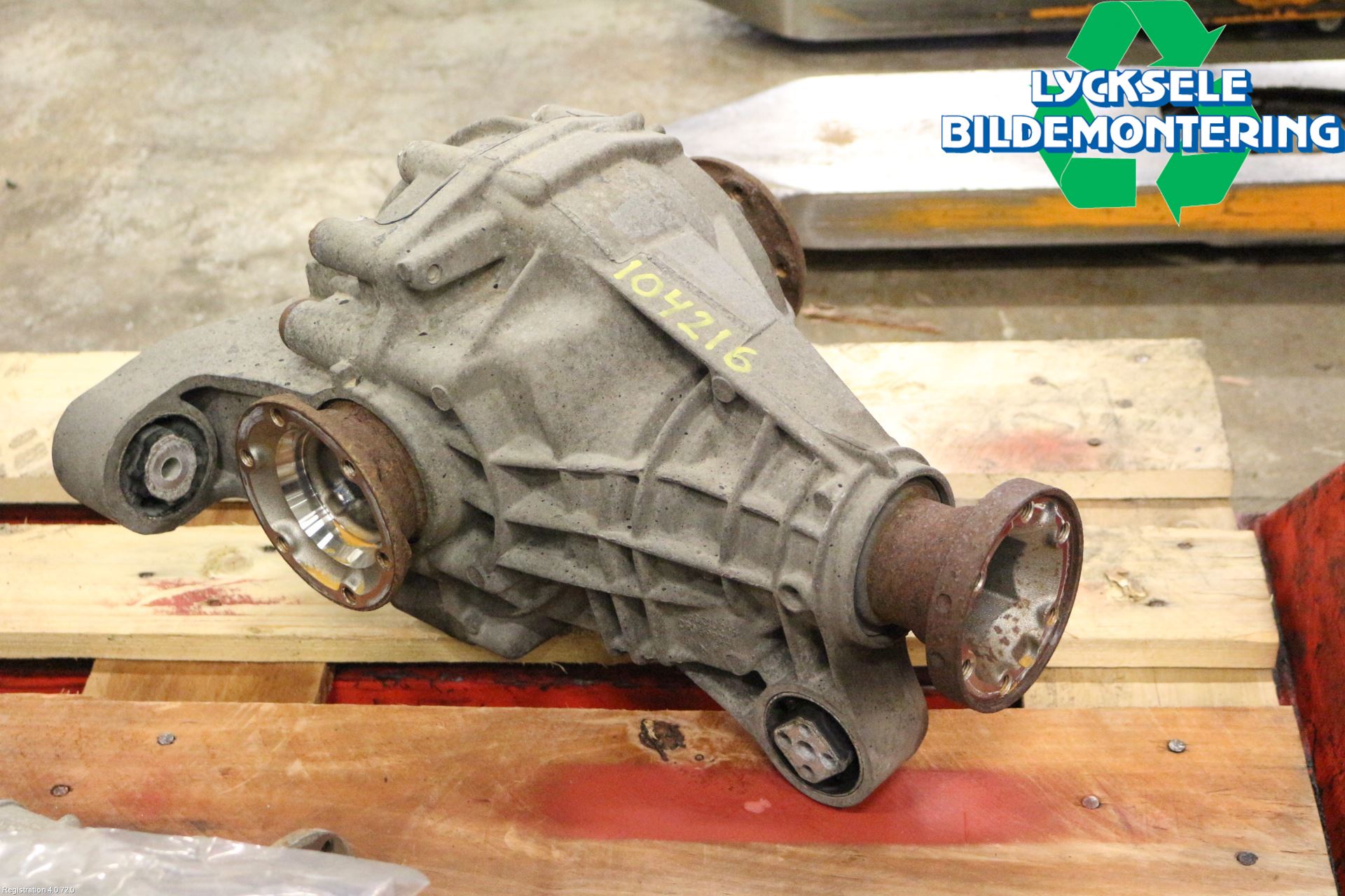 Audi Q7/SQ7 Bakväxel-Diff