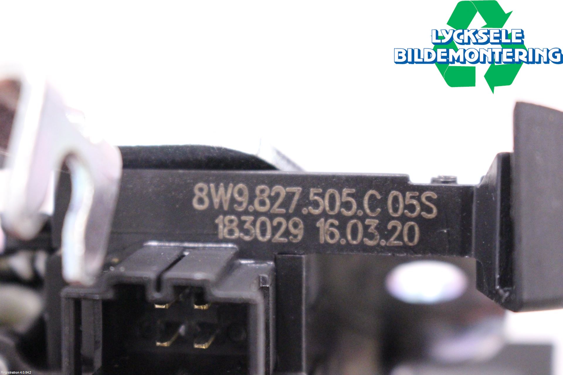 Audi A3/S3 8Y 21- Låskista Baklucka