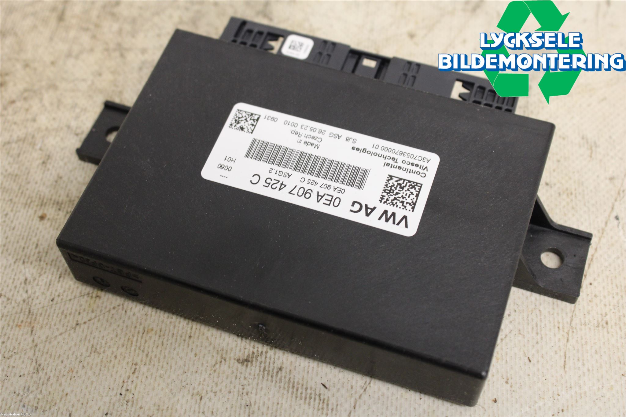 Skoda ENYAQ iV 21- Styrenhet Elmotor