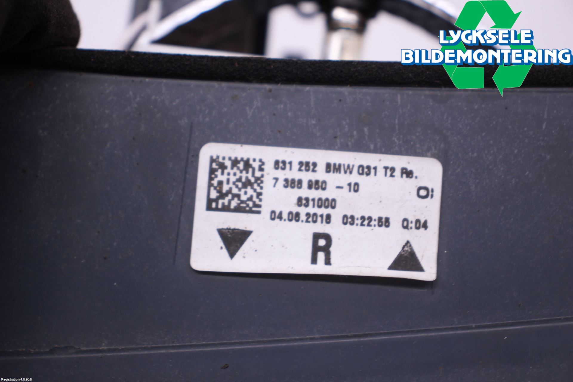 BMW 5 G30/G31/F90 17-23 Bakljus Lucka Hö