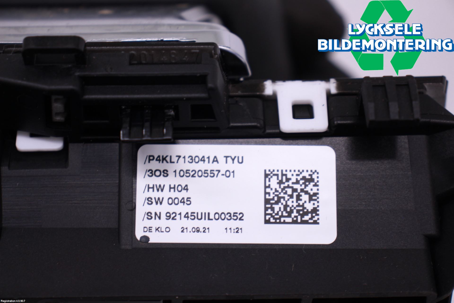 Audi E-TRON, S GE 19- Växelspak