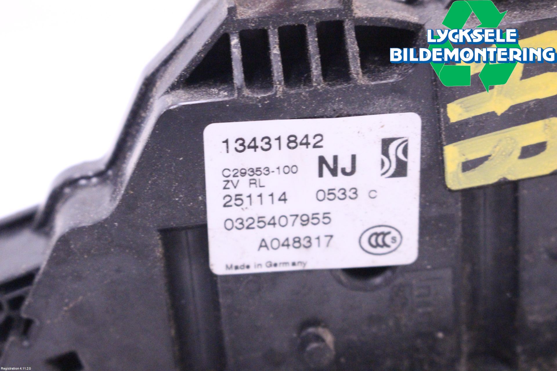 Opel CORSA E 15-19 Låskista-Dörrlås