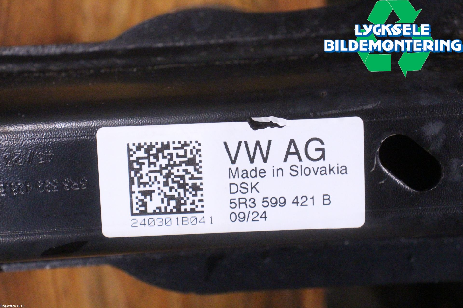 Volkswagen VW CADDY 21- Växellådsbalk