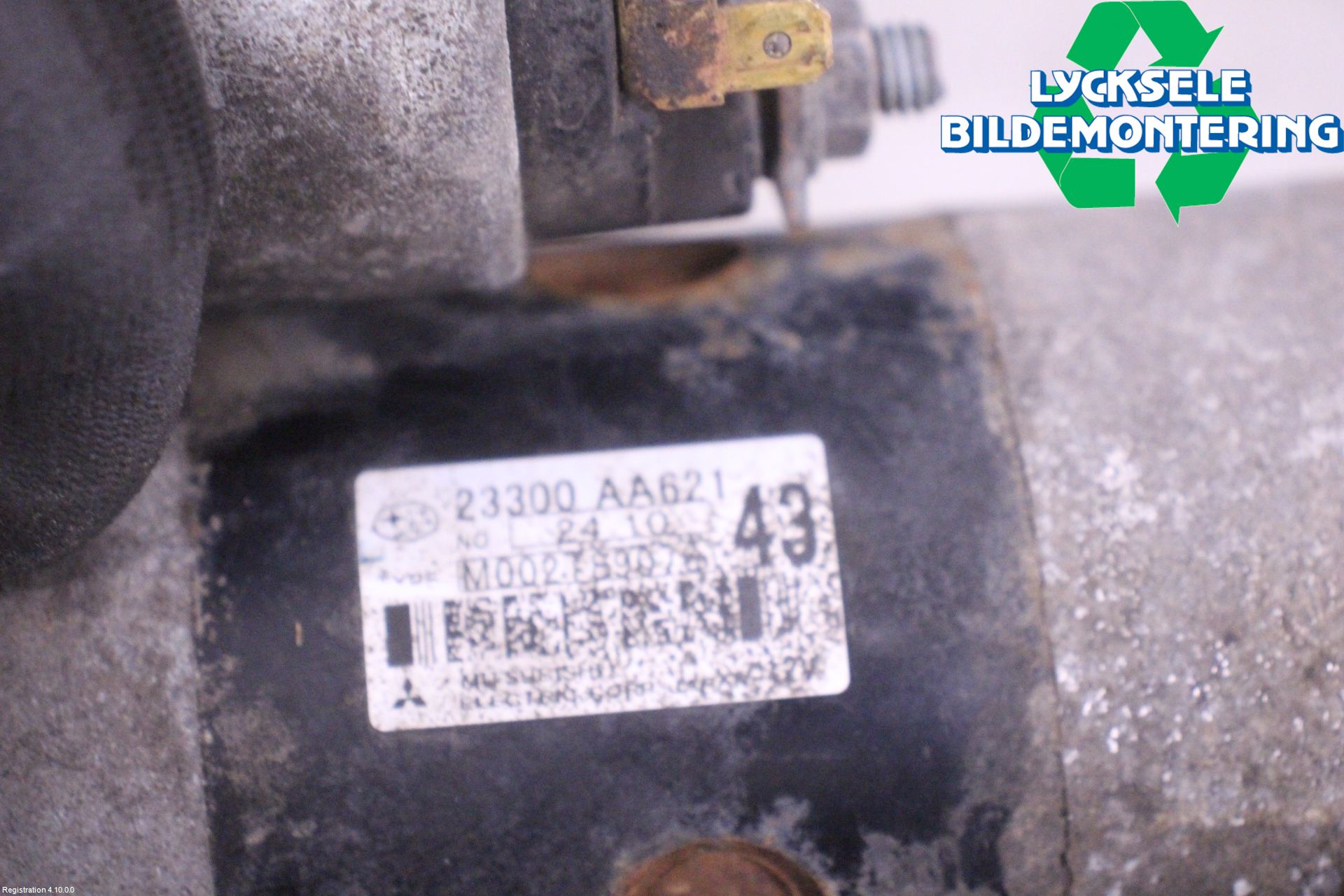 Subaru XV 12-17 Startmotor Diesel