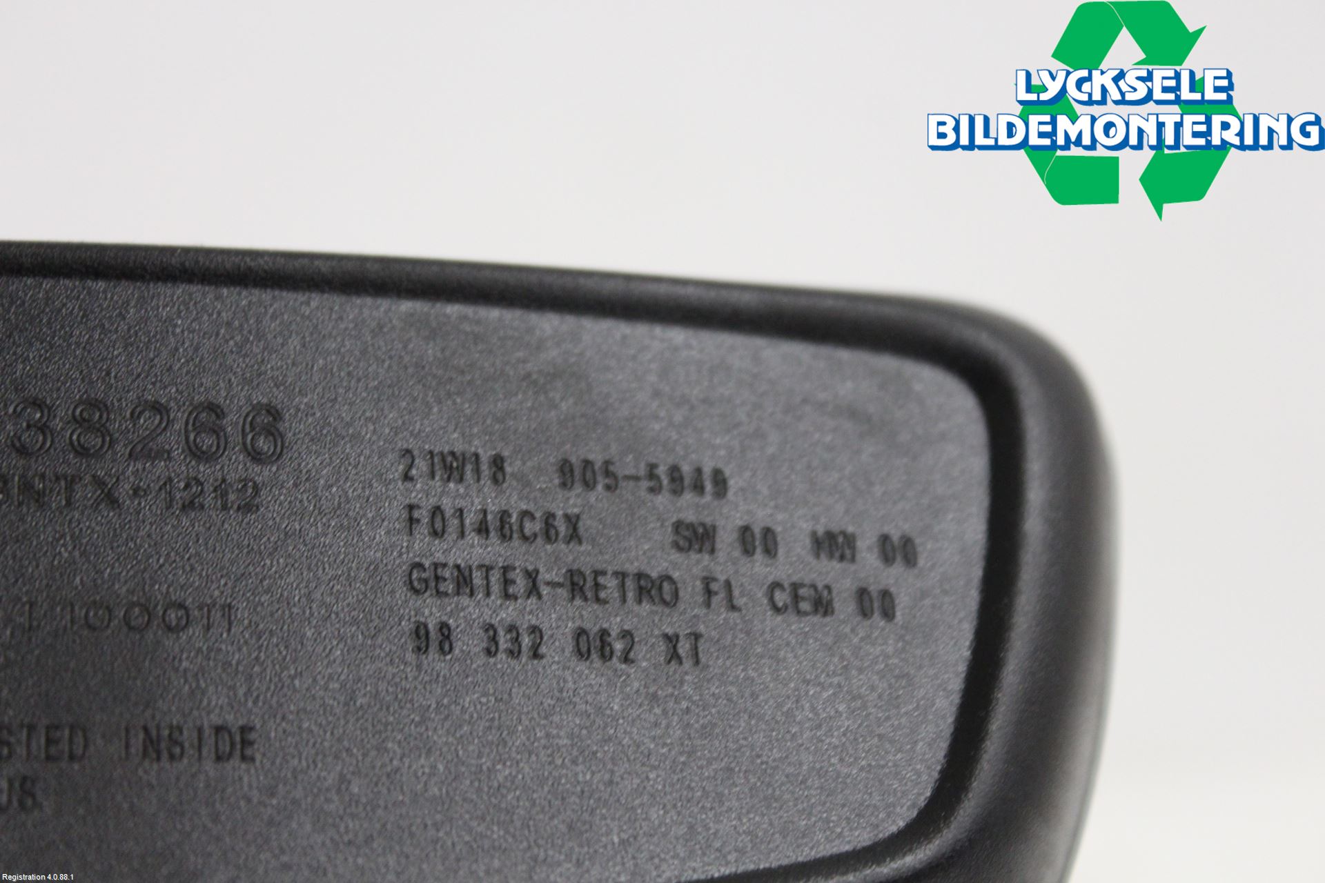 Peugeot 508 19- Spegel Invändig El