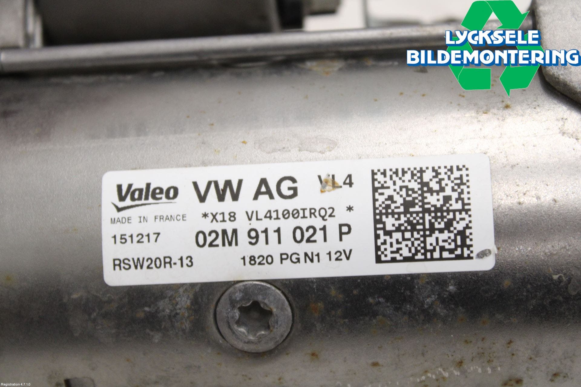 Volkswagen VW T-ROC 18- Startmotor Diesel