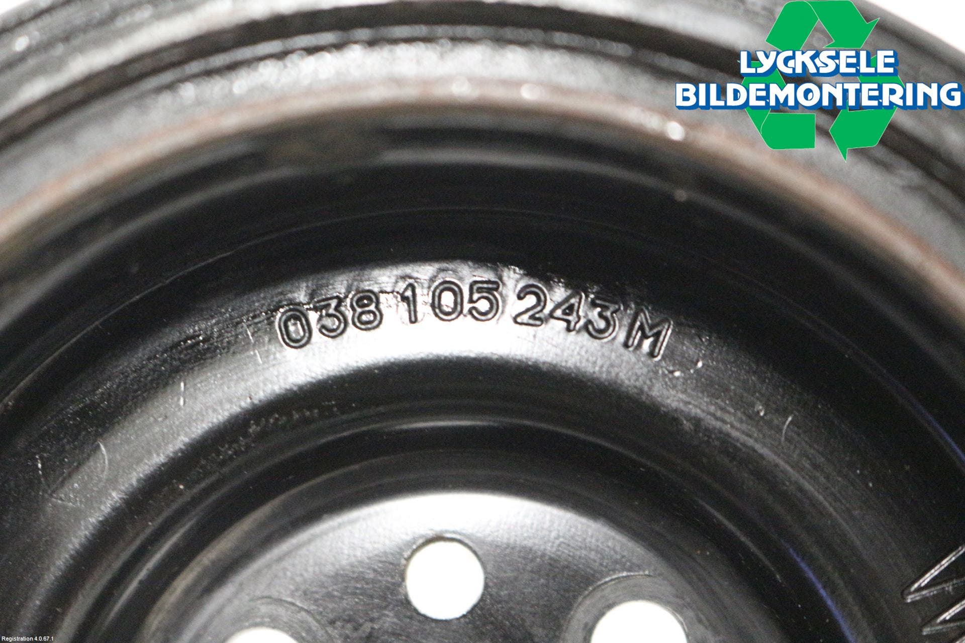 Audi A3/S3 05-13 Remskiva