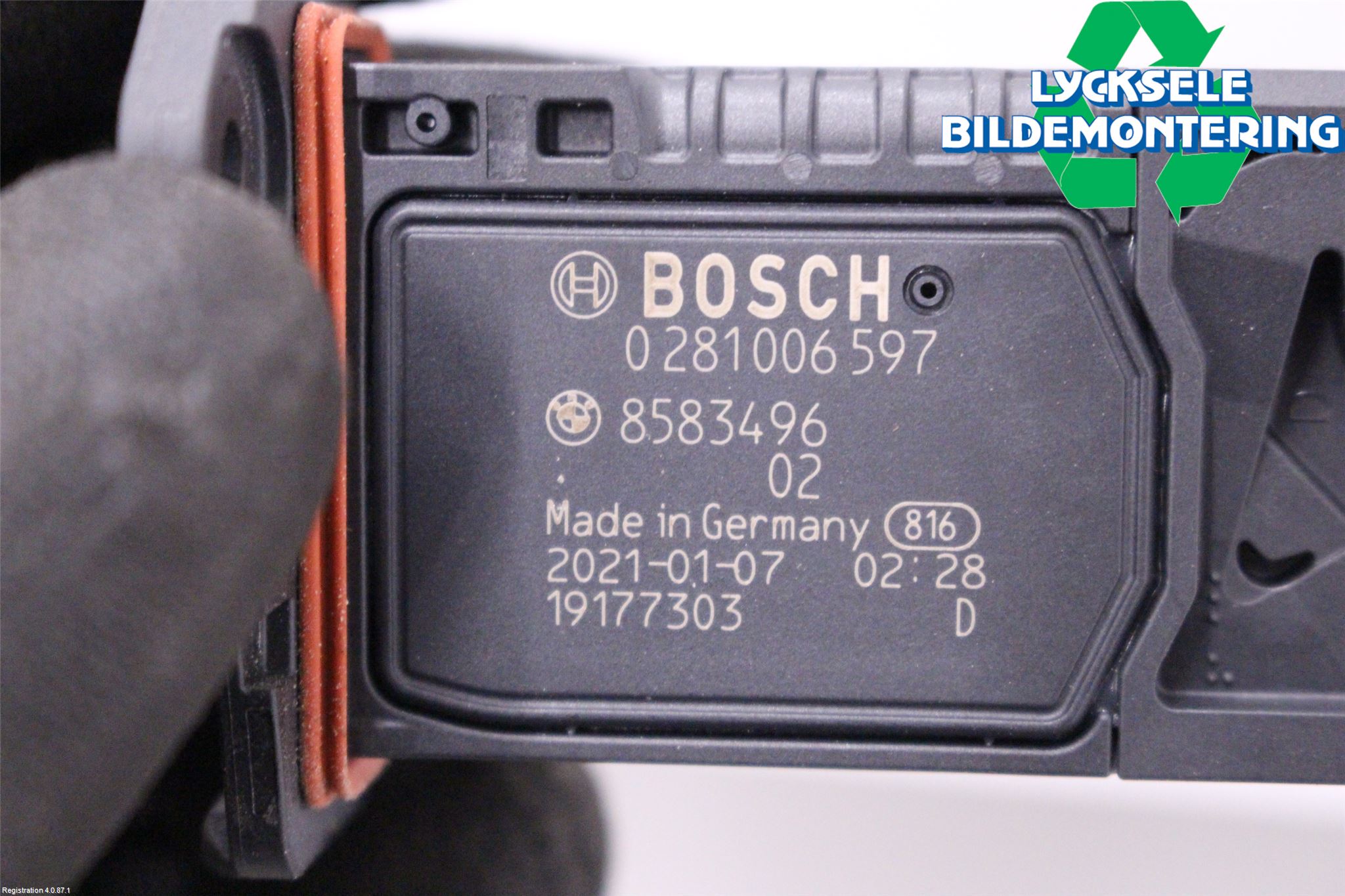 BMW 3 G20/G21/G80/G81 19- Injluftmassamätare