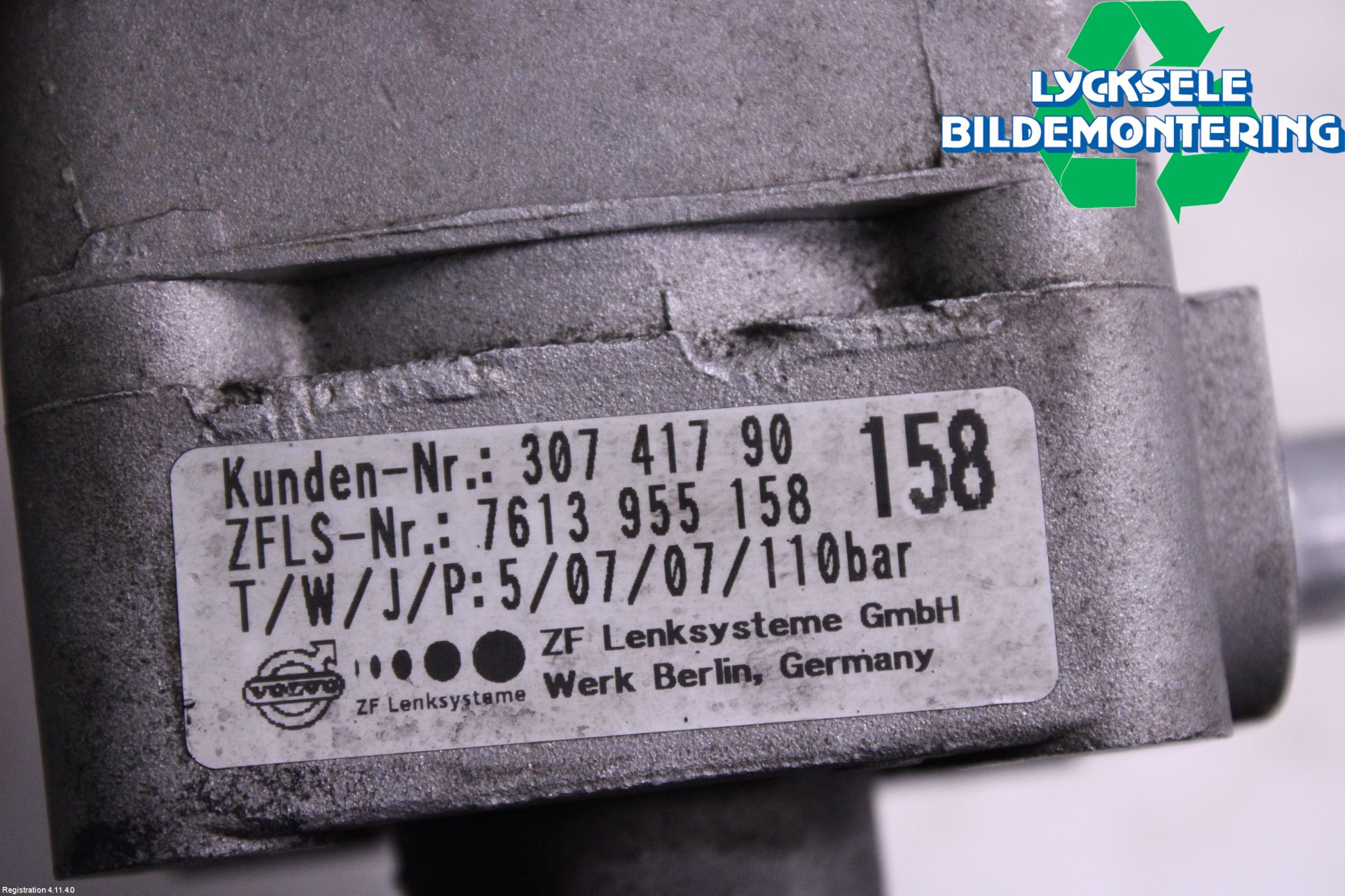 Volvo XC70 05-07 Styrservopump