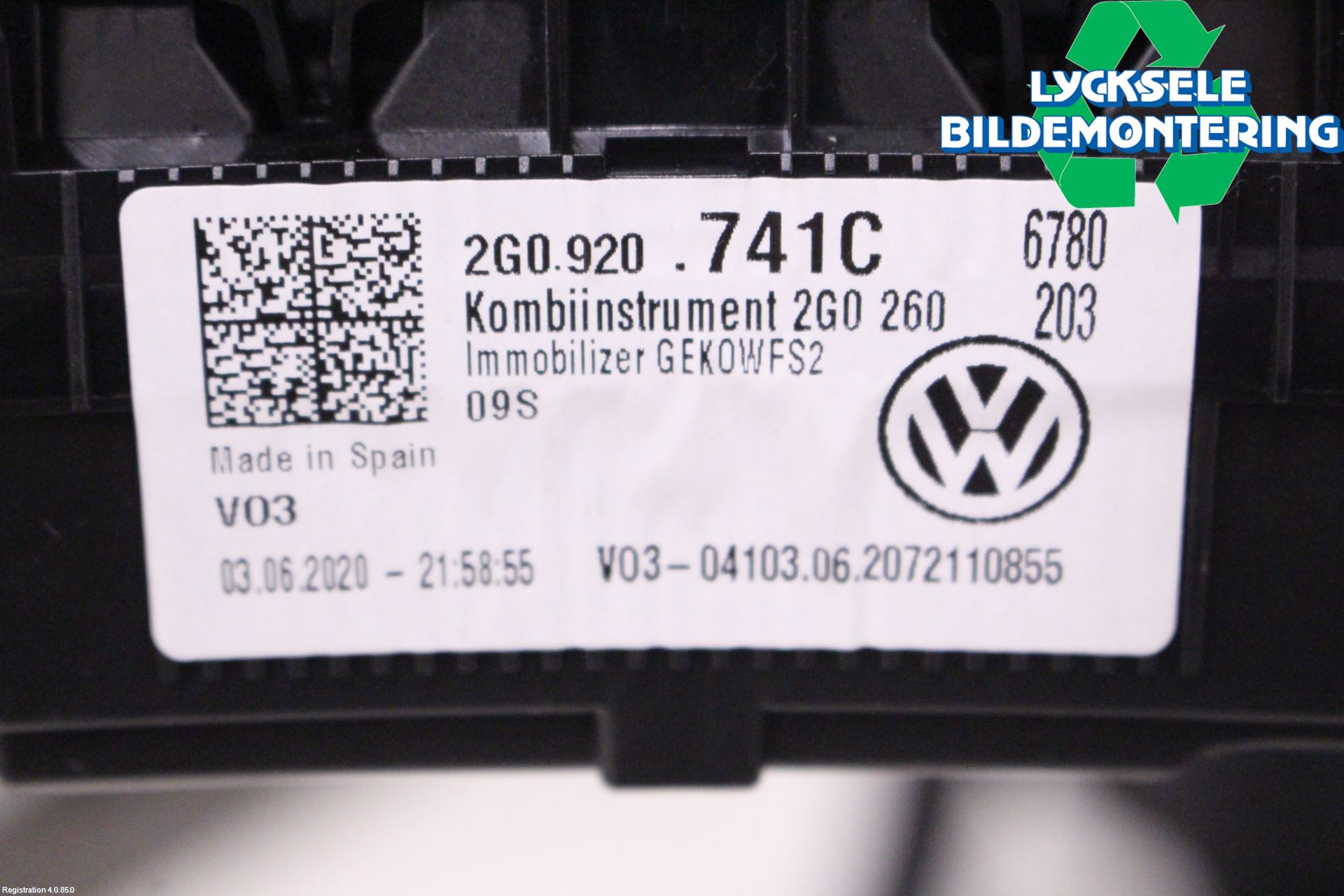 Volkswagen VW T-CROSS 19- Instrument Komb