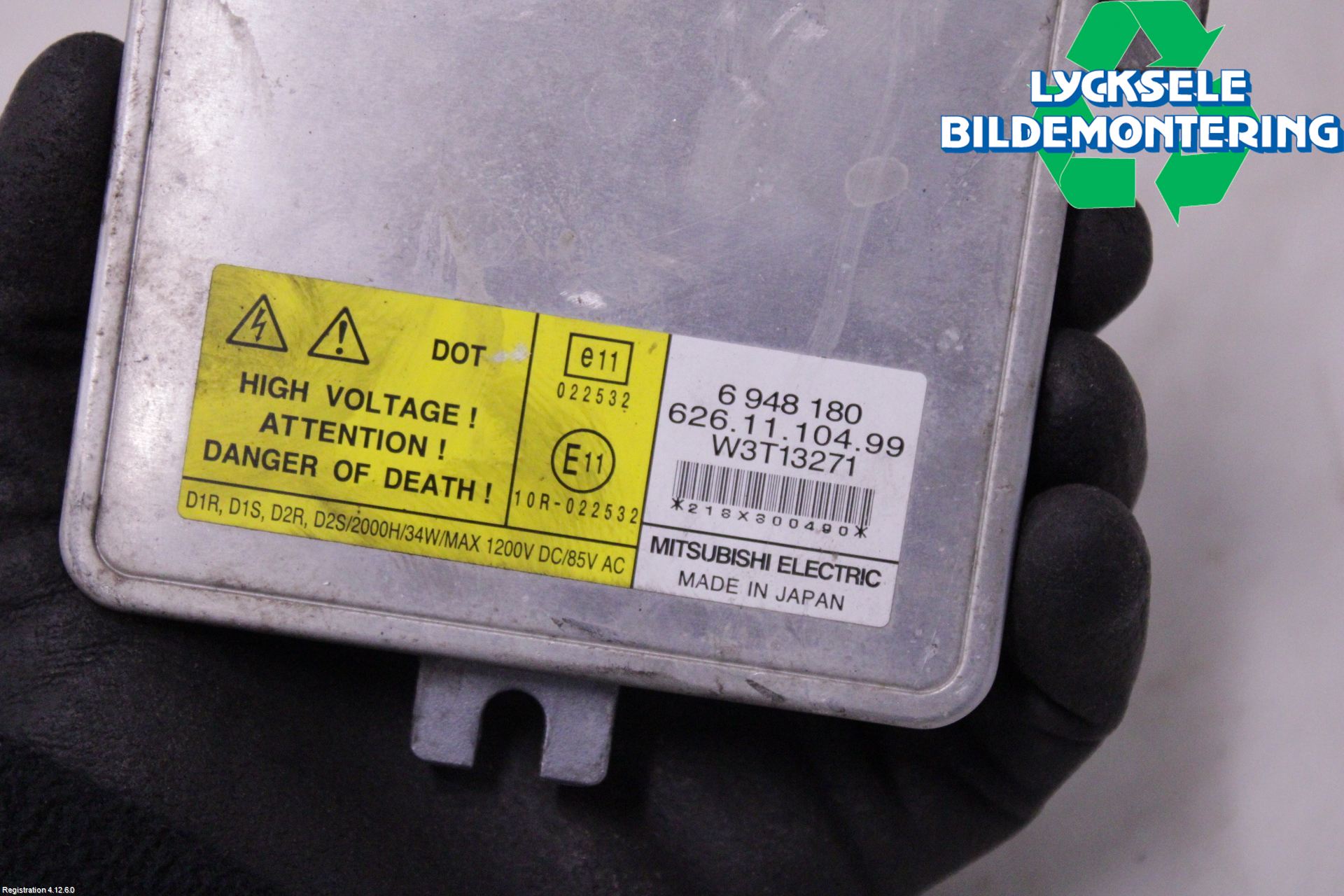 Volvo V70 08-13 Styrenhet Strålkastare