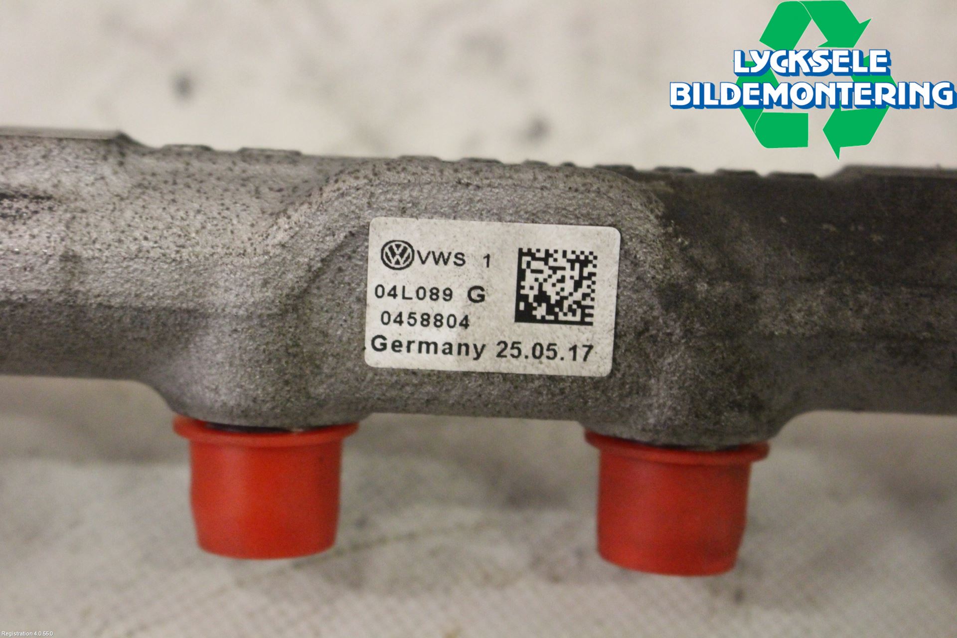 Volkswagen VW PASSAT 15-19 Inj. Fuelrail
