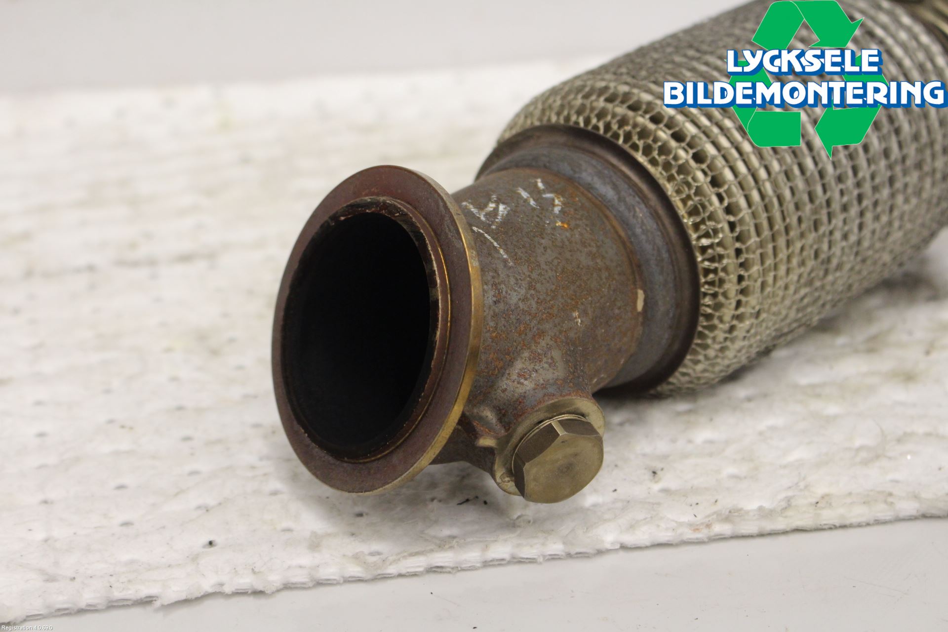 Nissan NAVARA, TREK-1 17-21 Avgas Främre Rör