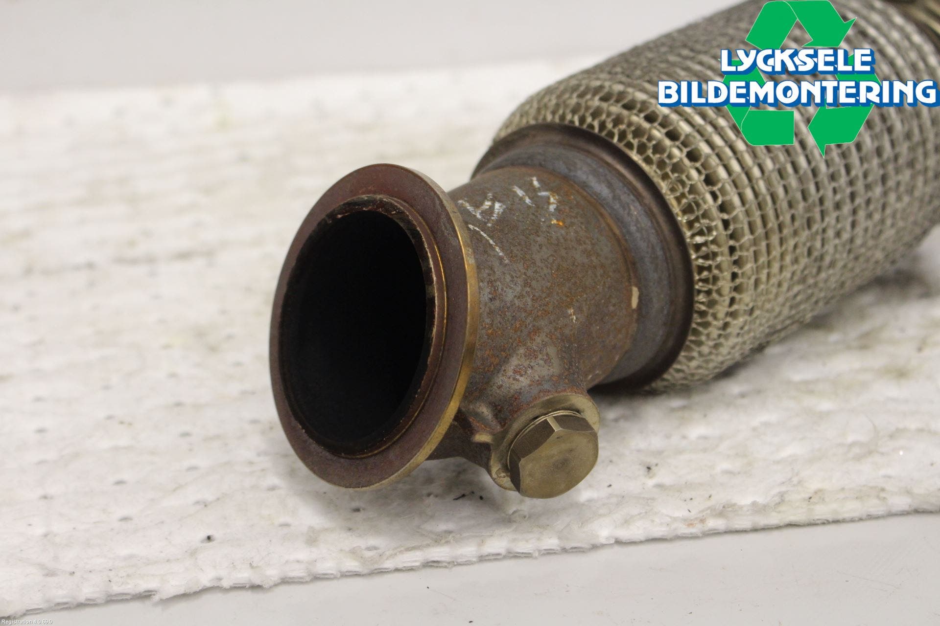 Nissan NAVARA, TREK-1 17-21 Avgas Främre Rör