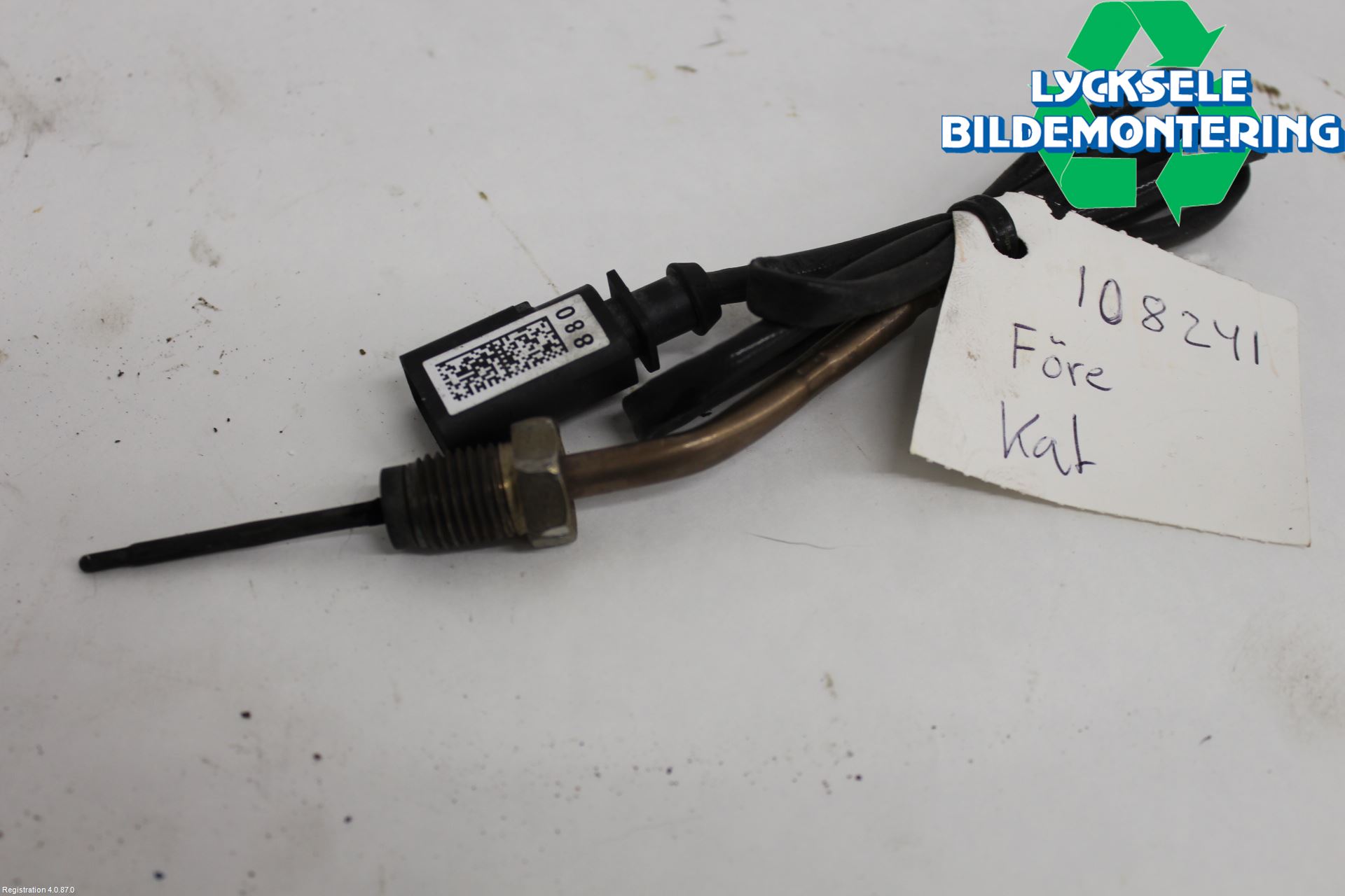 Volkswagen VW TRANSP/CARAVELLE (T6) 16-22 Givare Temp-Tryck Avgas
