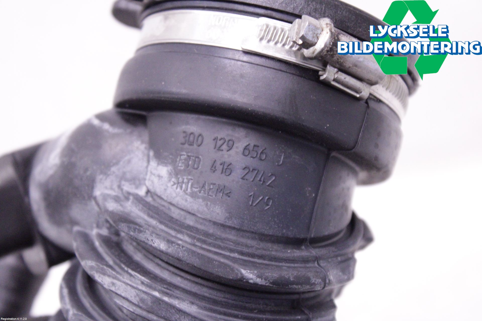 Volkswagen VW GOLF / E-GOLF VIII 20- Injgummibälg-Slang