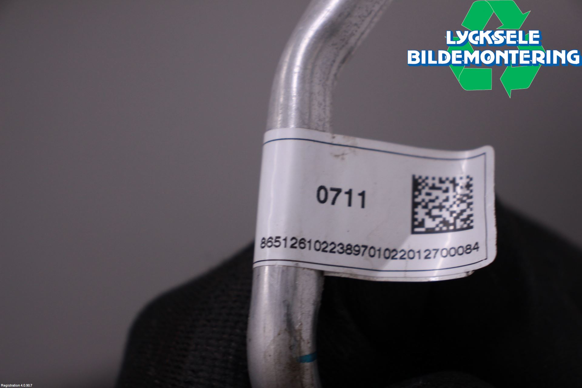 BMW 5 G30/G31/F90 17-23 Turbovattenrör