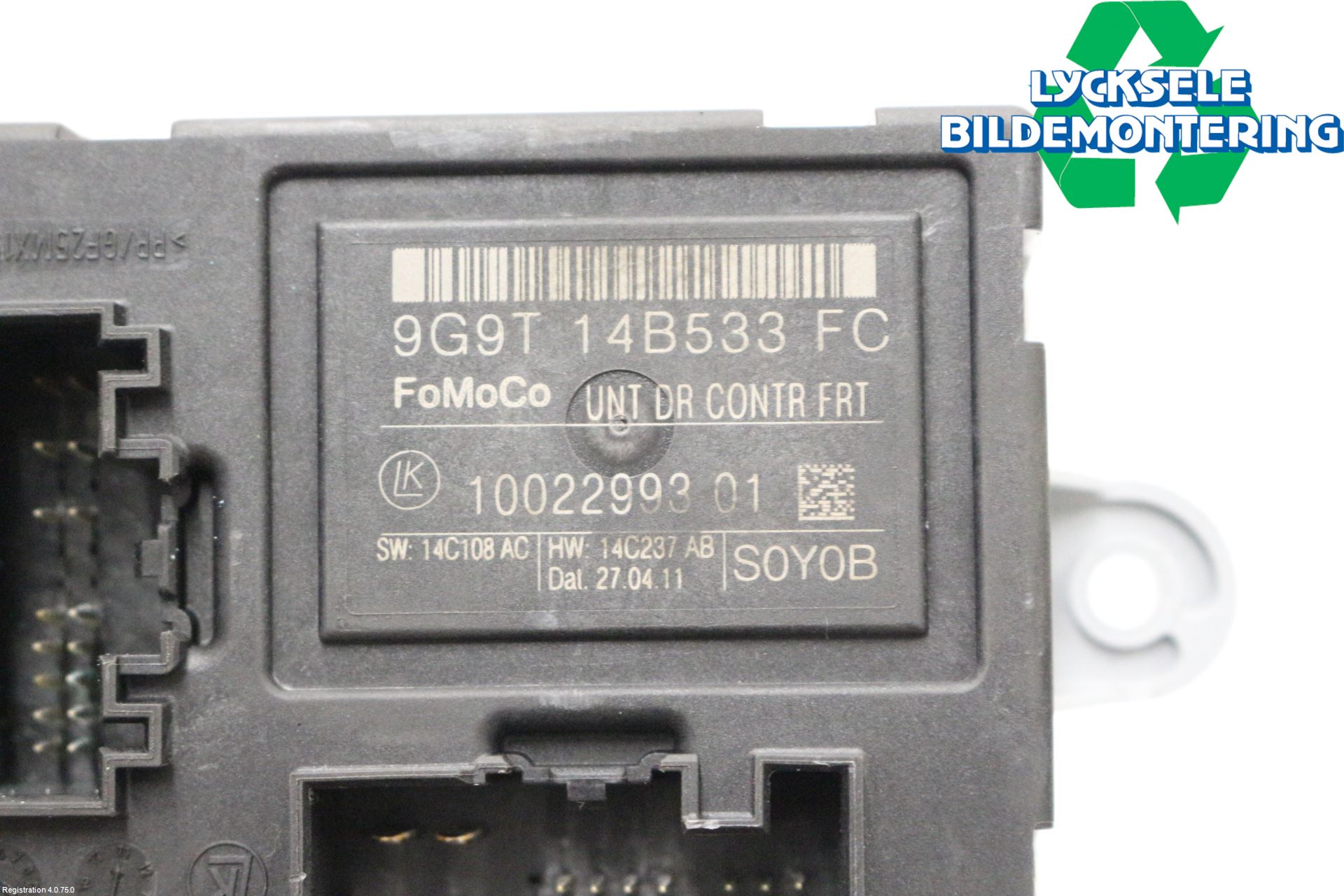 Volvo XC60 09-13 Styrenhet Dörr