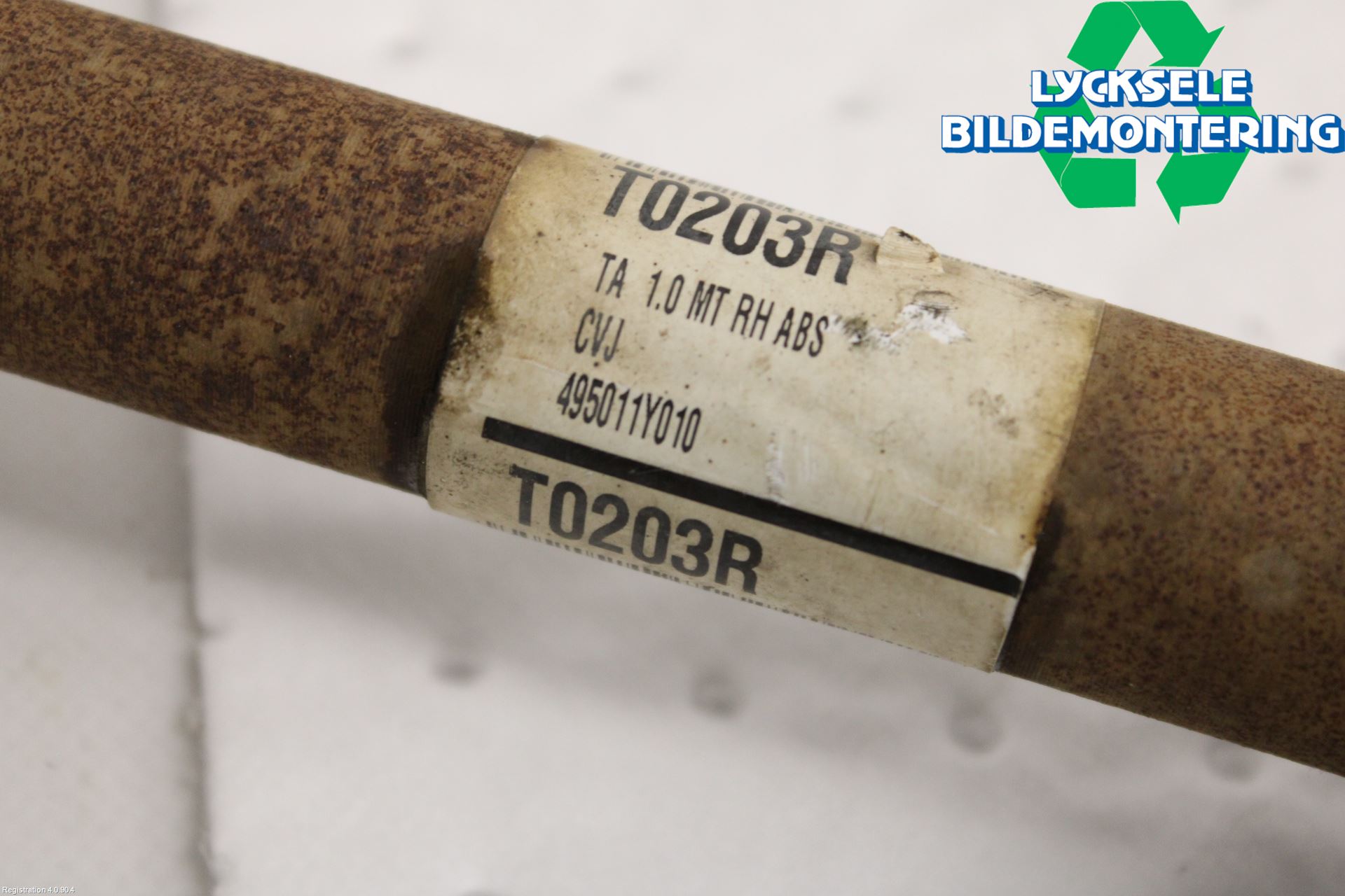 Kia PICANTO 12-17 Drivaxel Fram Höger