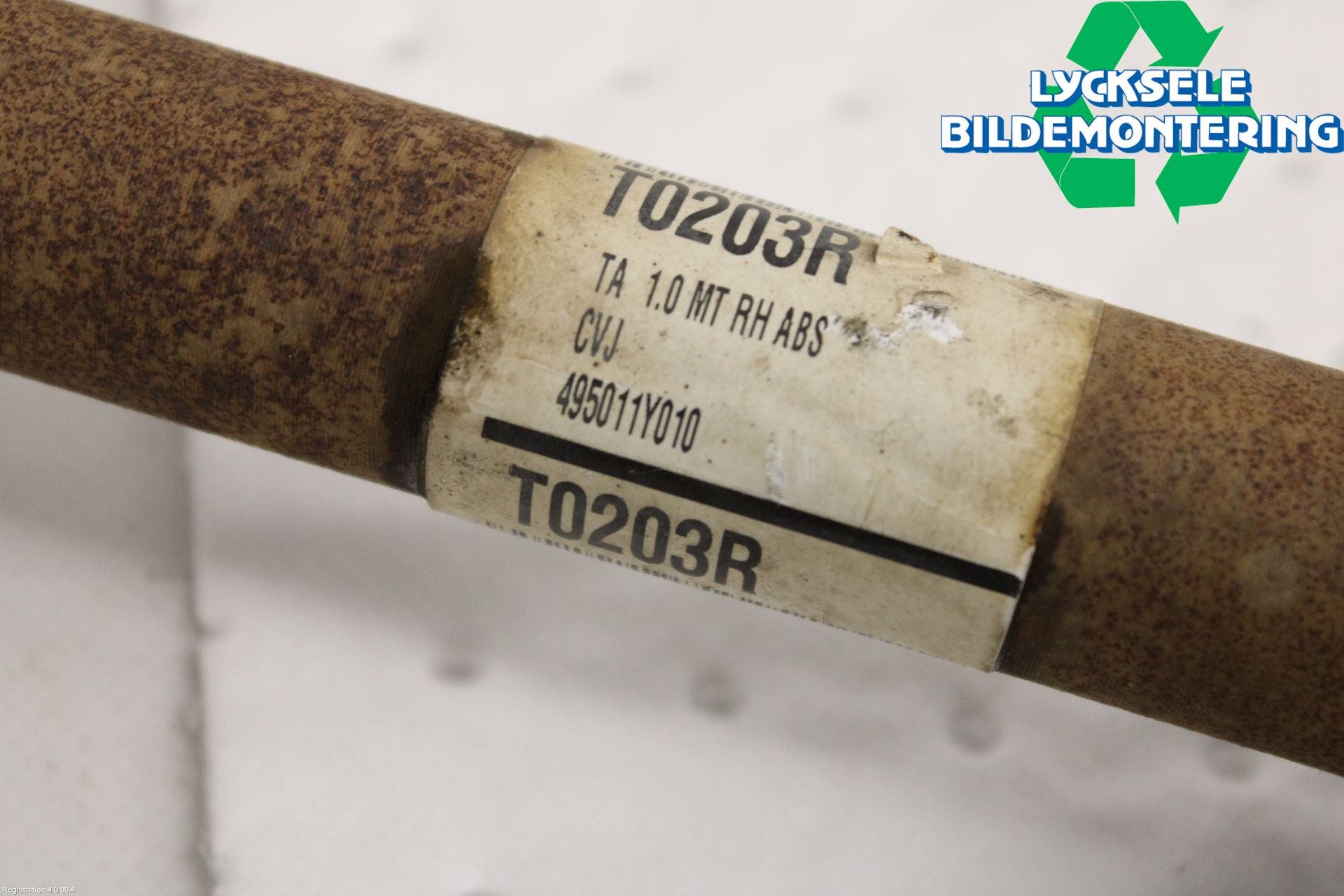 Kia PICANTO 12-17 Drivaxel Fram Höger