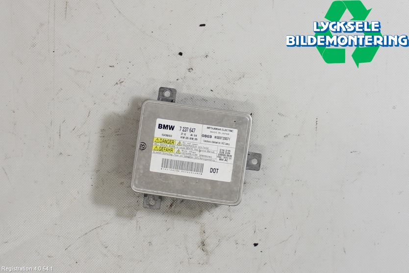 BMW 3 E90/91 SED/TOU 05-12 Styrenhet Strålkastare