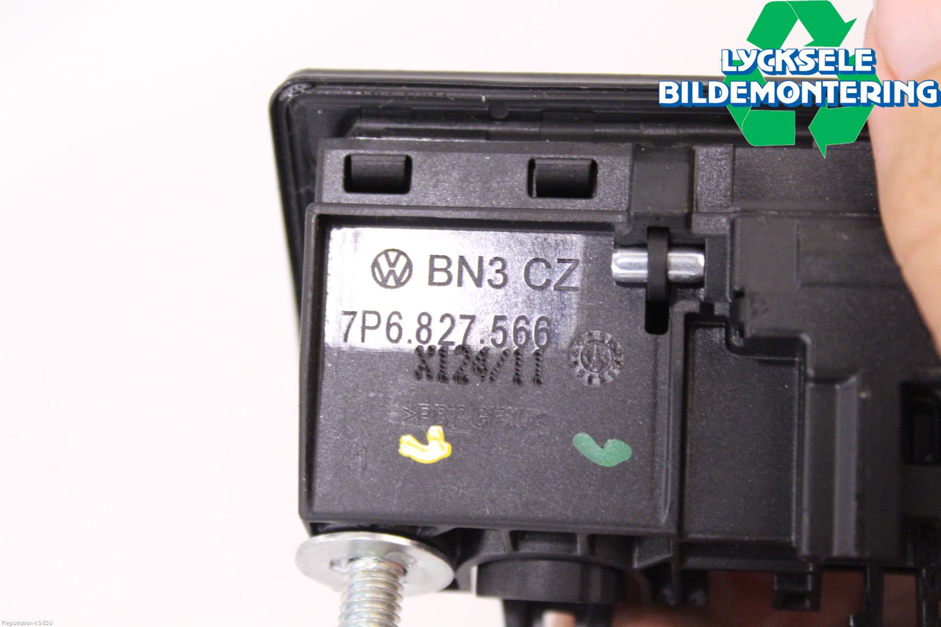 Volkswagen VW TOUAREG 7P 11-18 Bakluckehandtag