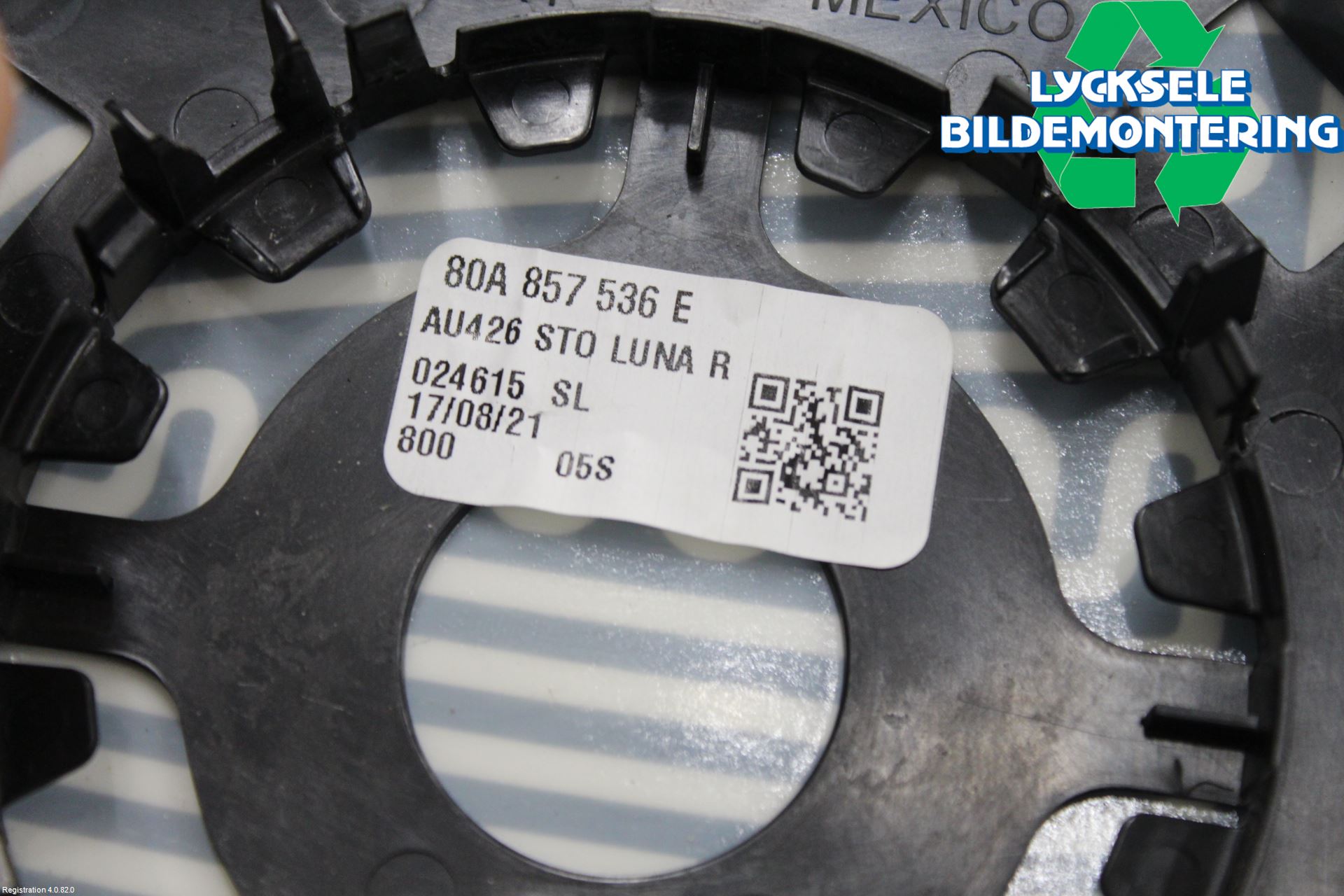 Audi Q5/SQ5 17- Spegelglas Hö