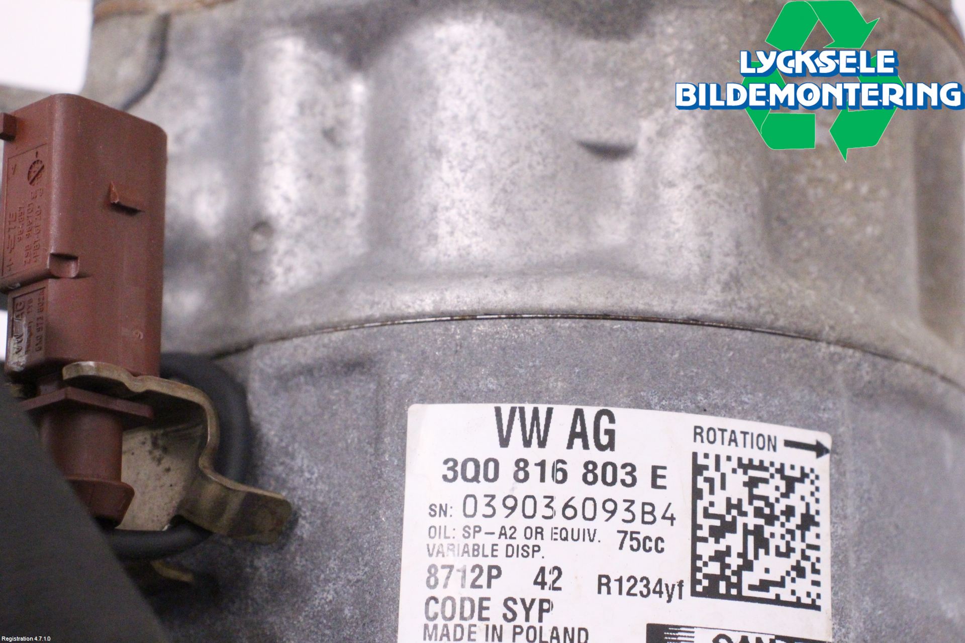 Volkswagen VW TAIGO 22- Ac Kompressor