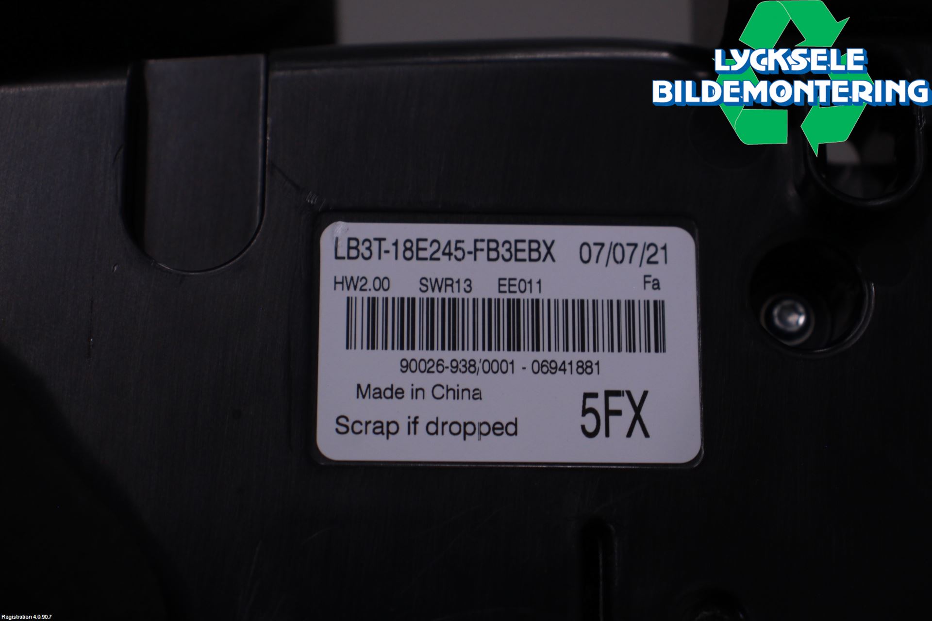 Ford RANGER 22- Ac Styrenhet Ac Manöveren