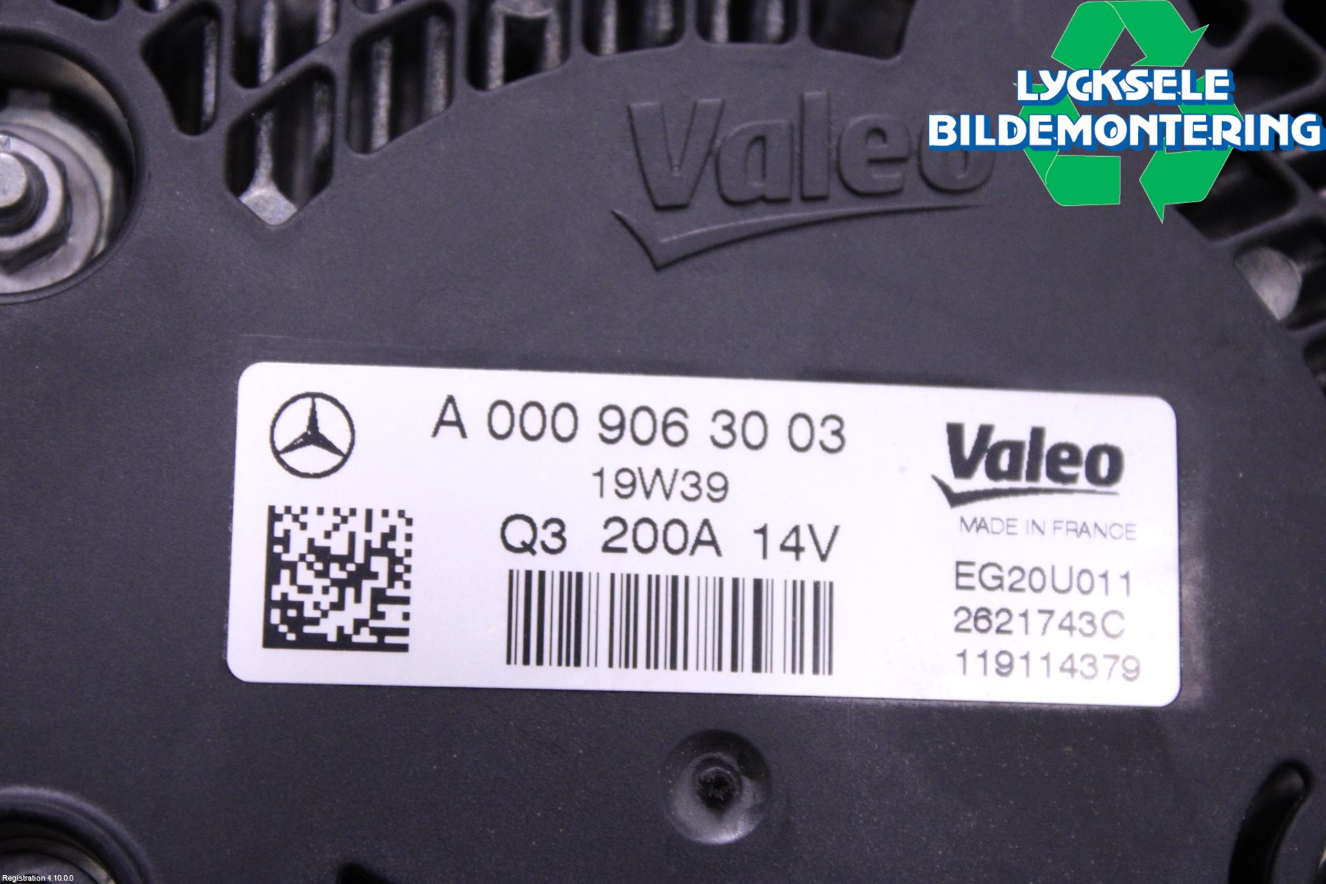 Mercedes-Benz MB GLC-KLASS (X253/C253) 15-22 Generator