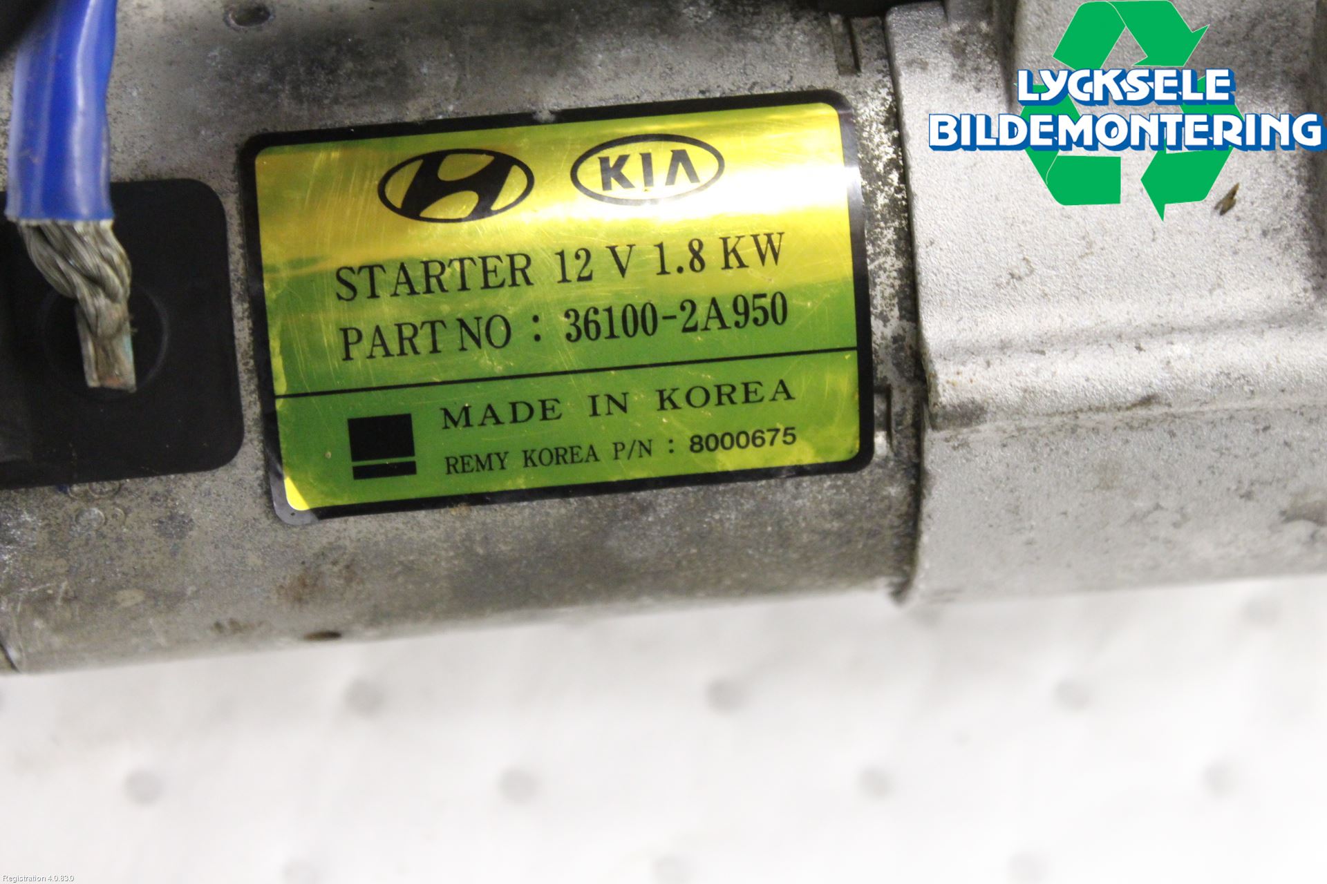 Hyundai i30 GD 13-17 Startmotor Diesel