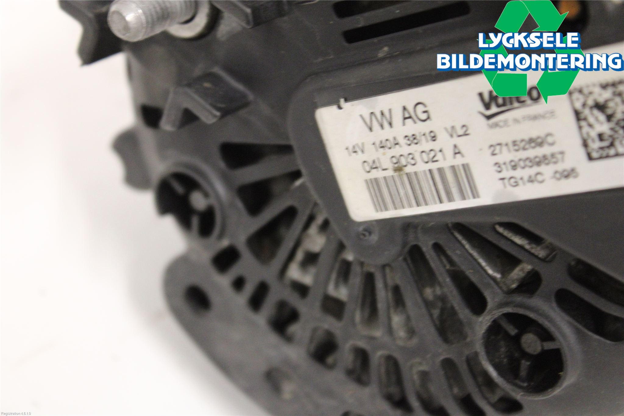 Volkswagen VW CADDY 16-20 Generator