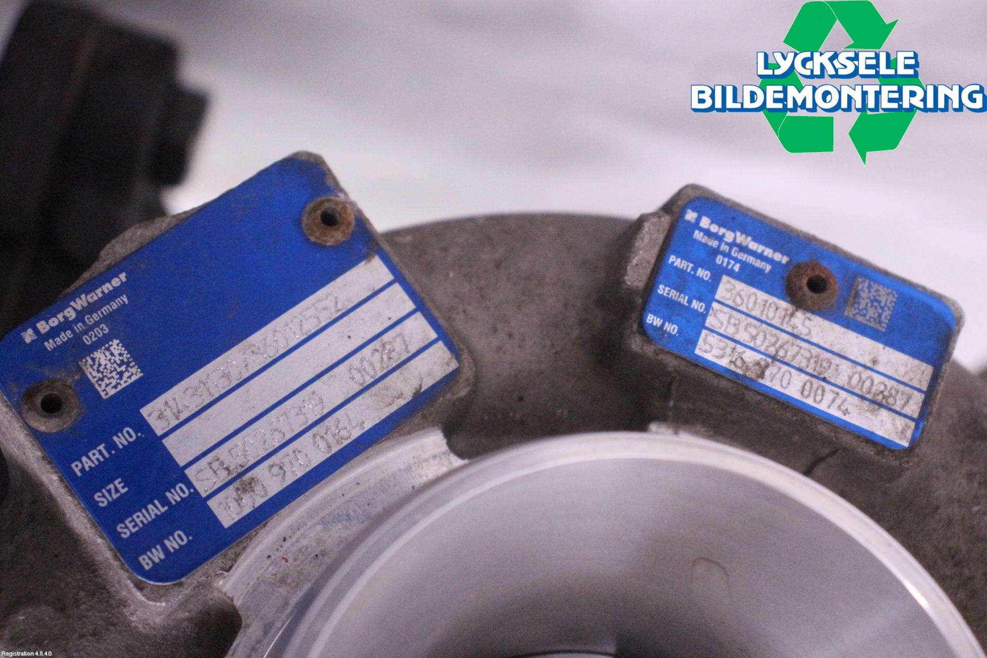 Volvo V60 14-18 Turboaggregat