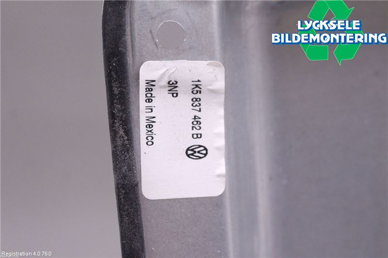 Volkswagen VW GOLF VI 09-13 Fönsterhissmekanism