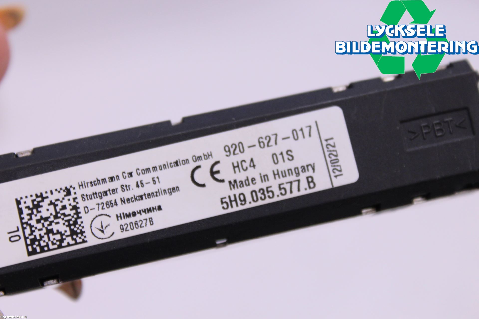 Volkswagen VW GOLF / E-GOLF VIII 20- Antennförstärkare